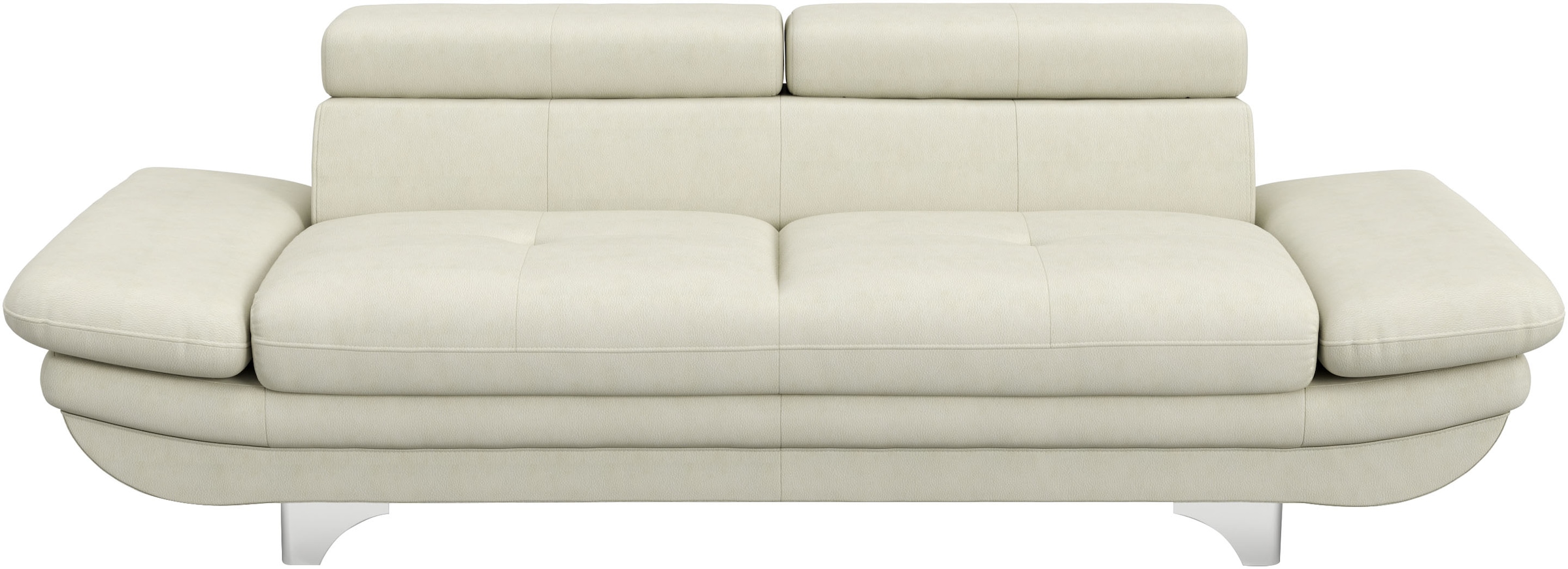 COTTA 3-Sitzer "Enterprise, B: 233cm, modernes Einzelsofa" Big-Sofa, mit Armteilverstellung & Kopfteilverstellung