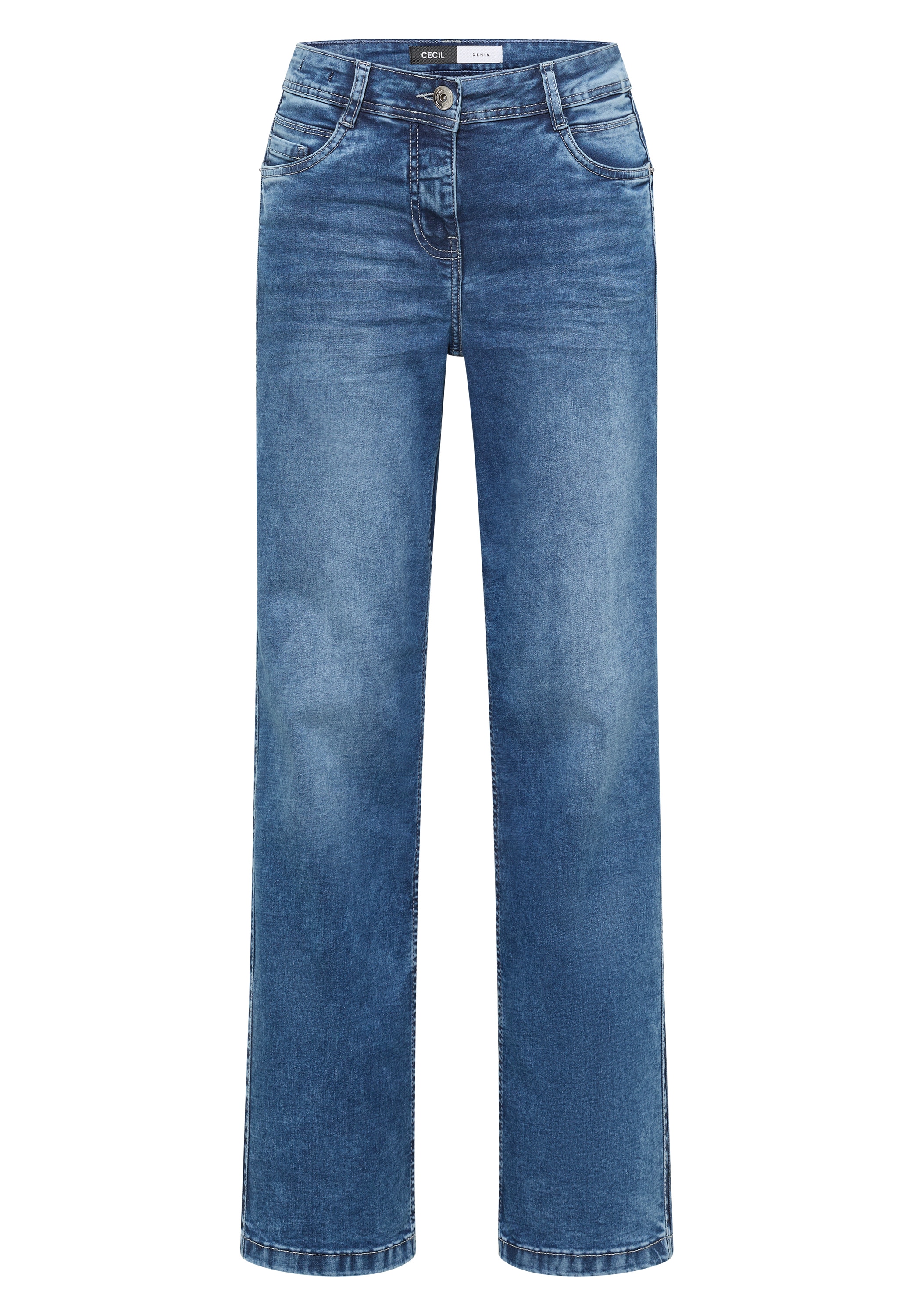 Cecil Loose-fit-Jeans High Waist