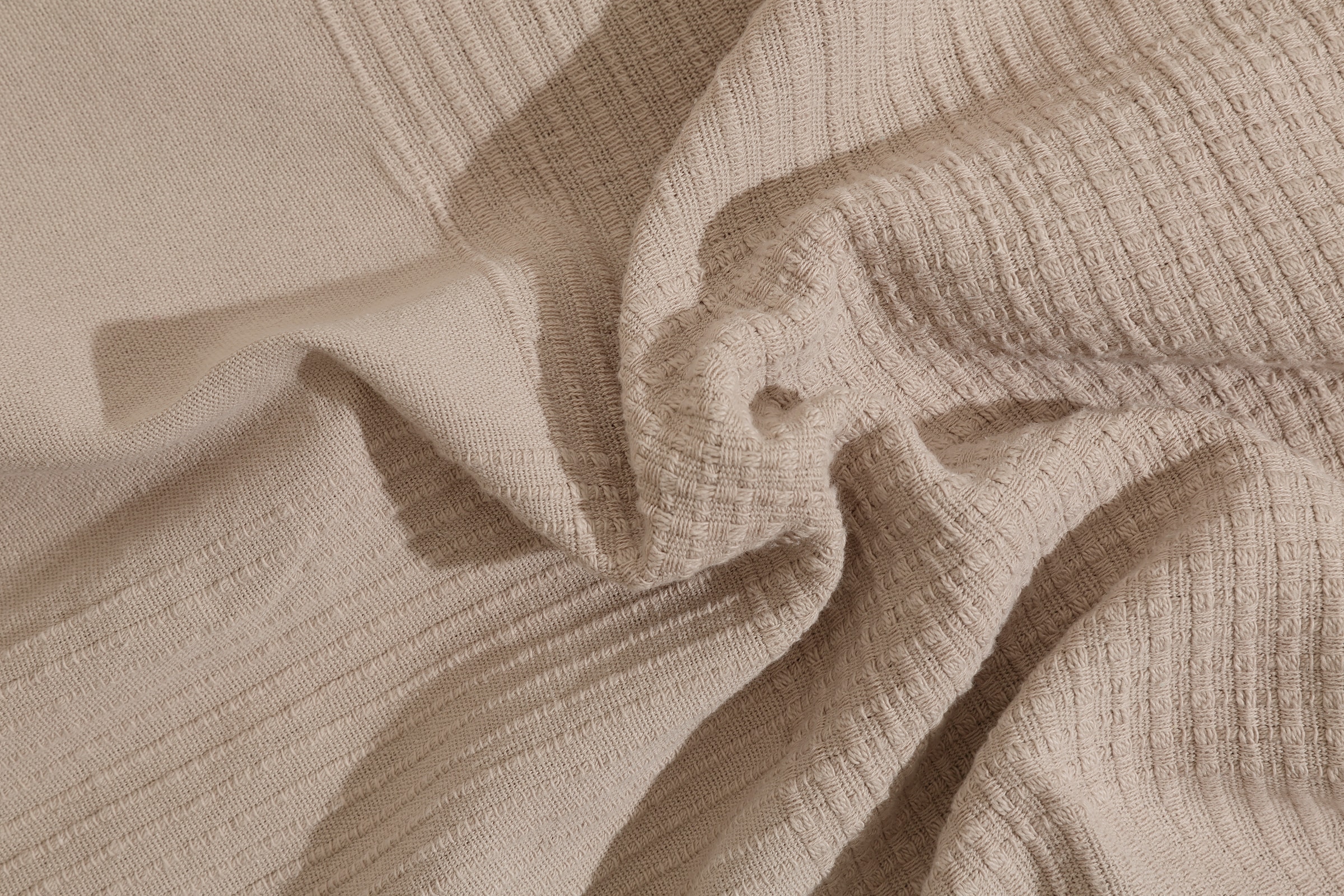 OTTO home Tagesdecke »Mira« leichte Tagesdecke aus 100% Baumwolle, uni Überwurf, ohne Füllung