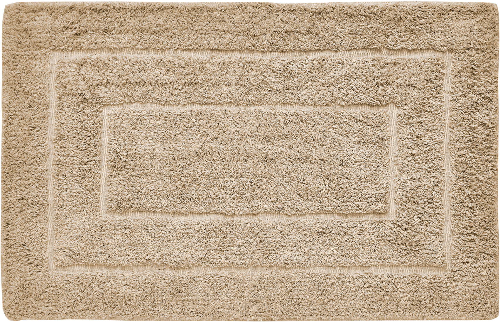 Andiamo Badematte »Havanna, 50x80 cm«, fußbodenheizungsgeeignet-schnell trocknend, Badteppich, Uni Farben, Hoch-Tief Effekt, verschiedene Designs