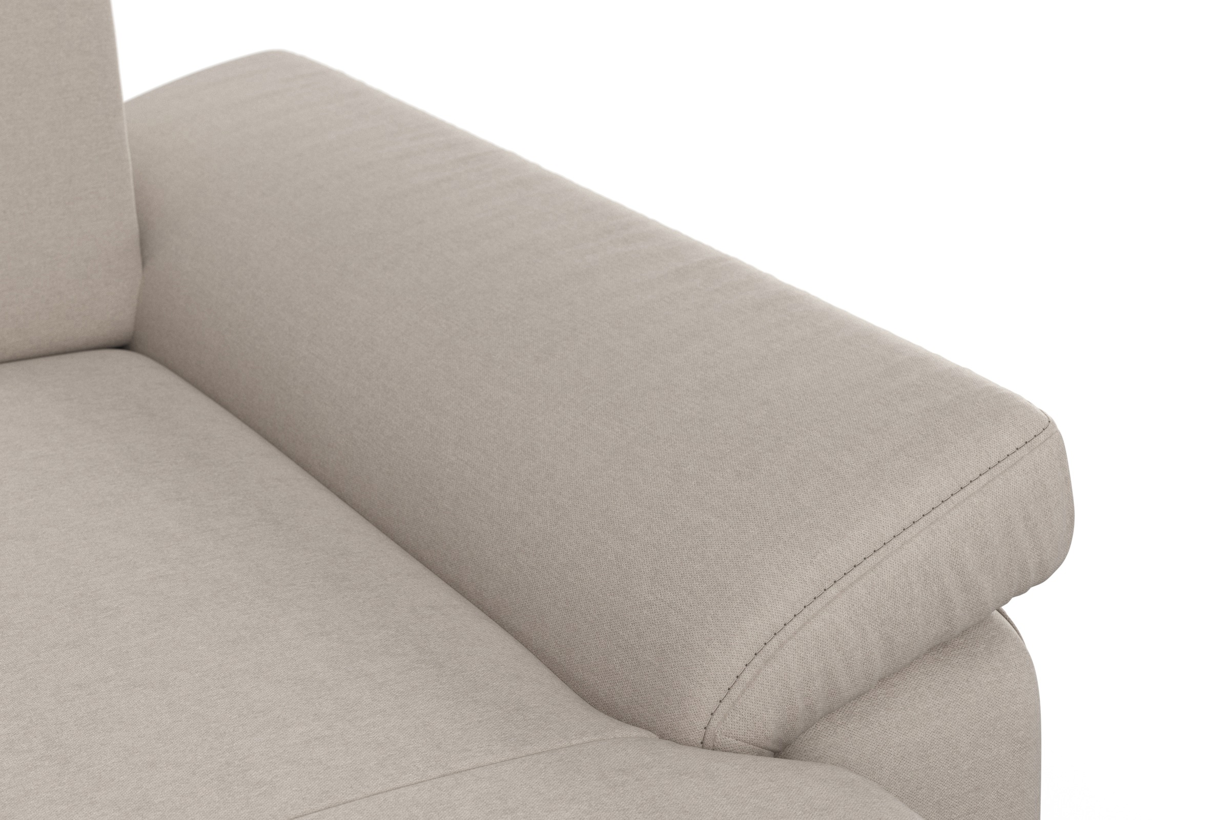 sit&more Wohnlandschaft »Padua U-Form«, inklusive Sitztiefenverstellung, Armteilfunktion und Federkern