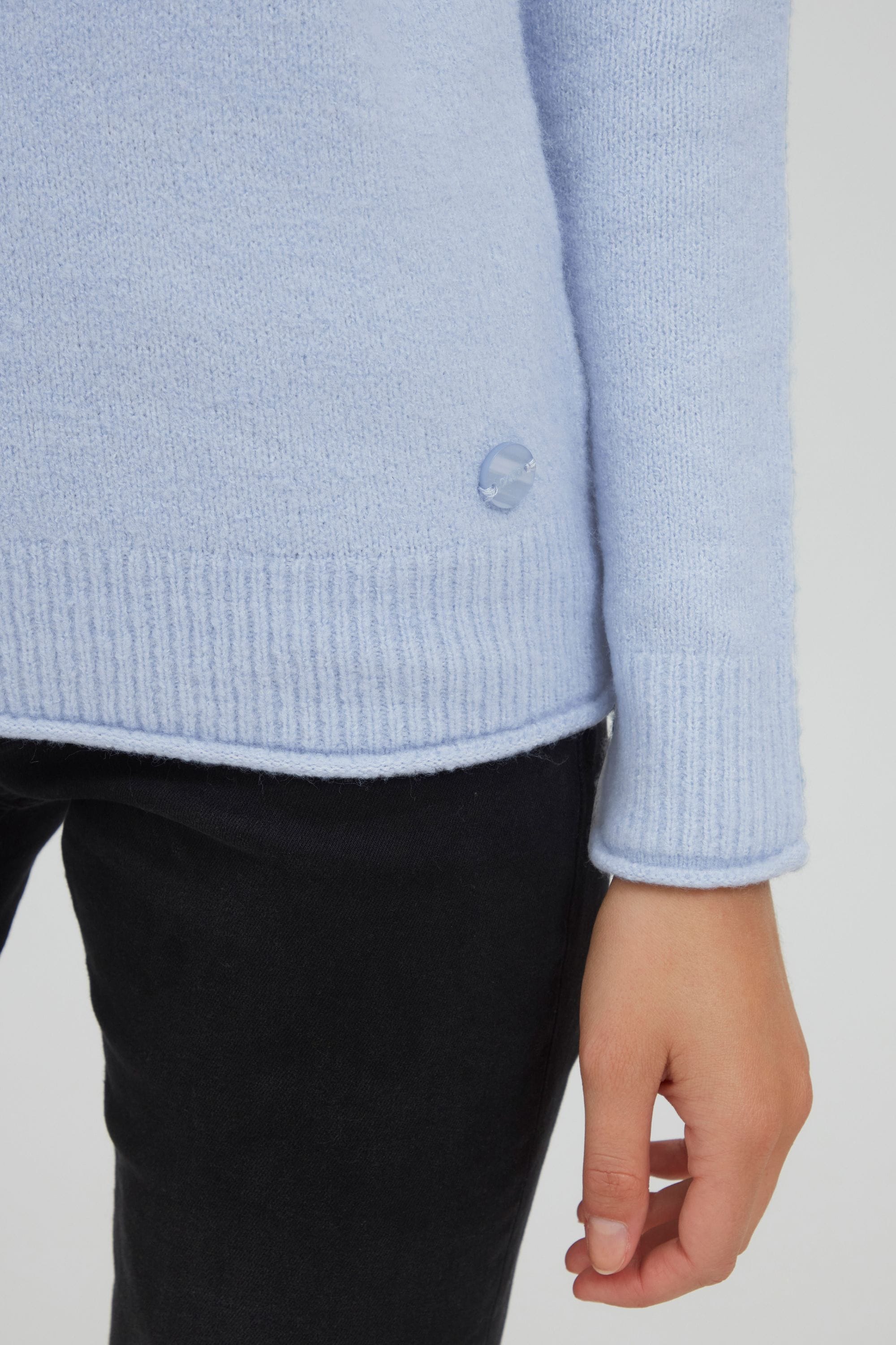 OXMO Strickfleece-Pullover »Strickpullover OXIlva«
