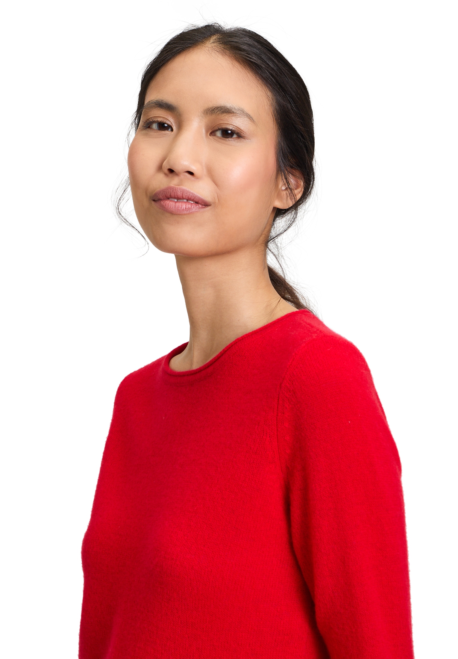 Betty Barclay Strickpullover »Betty Barclay Damen Kaschmir-Pullover mit Rundhalsausschnitt«, (1 tlg.), Strick