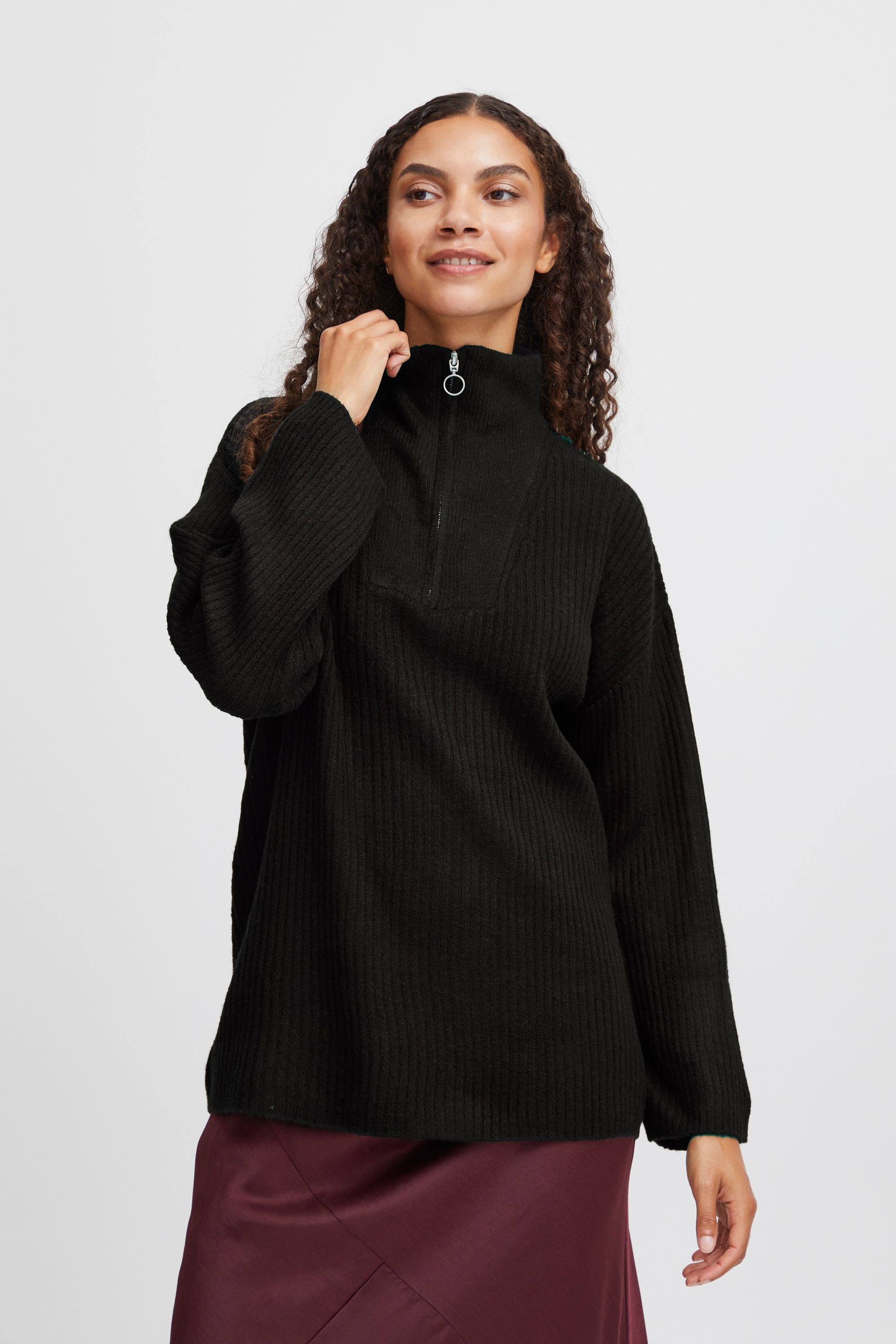 b.young Strickjacke »Troyer BYOnema«