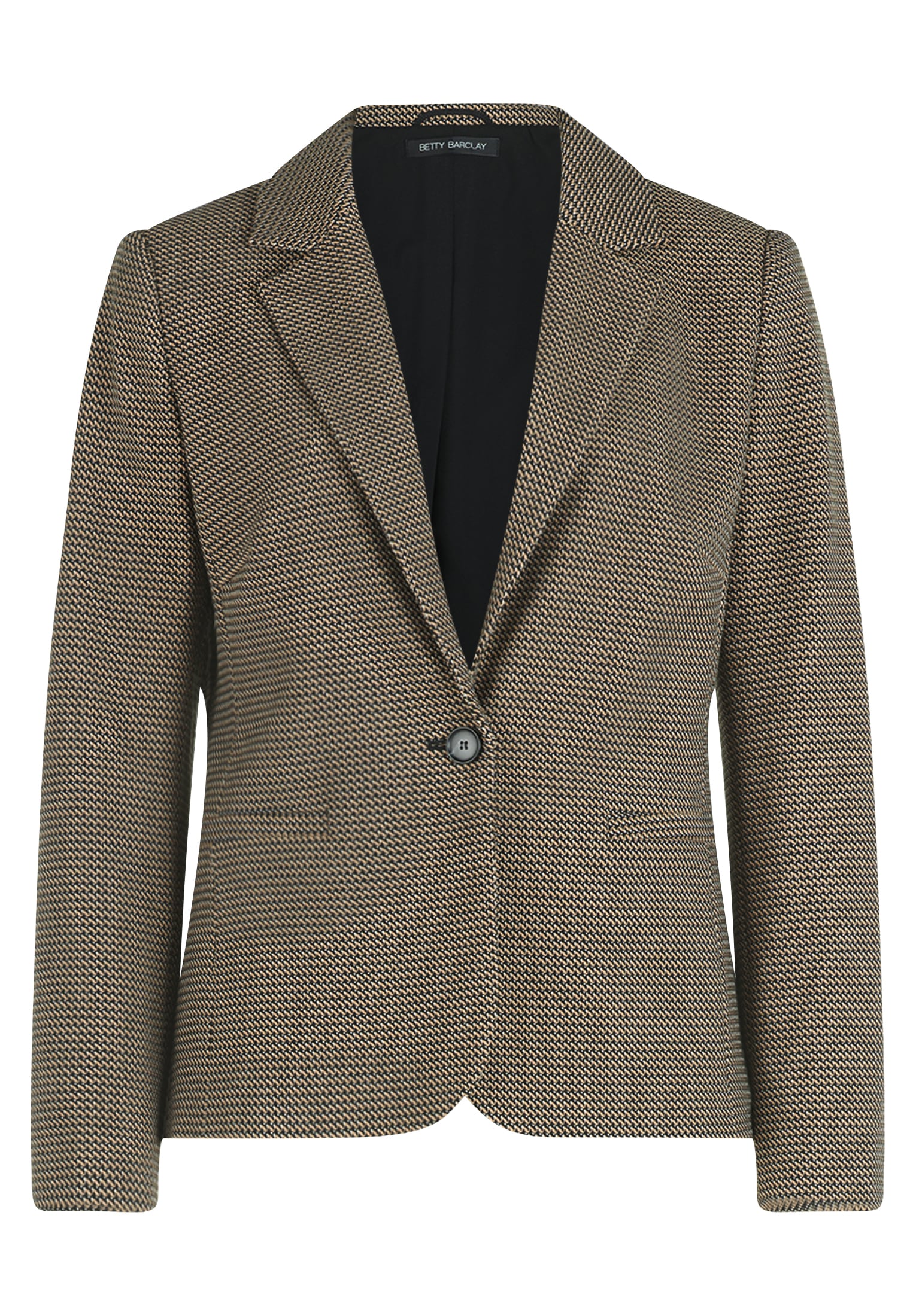 Betty Barclay Kurzblazer »Betty Barclay Wollblazer mit aufgesetzten Taschen«, Material
