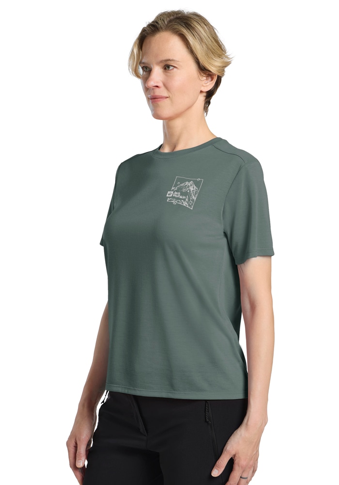 Jack Wolfskin T-Shirt "VONNAN GRAPHIC T W" günstig online kaufen