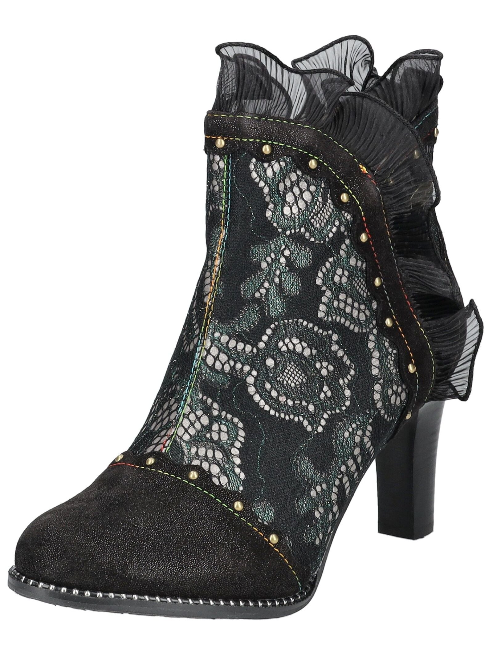 LAURA VITA High-Heel-Stiefelette "LAURA VITA Stiefelette Leder" günstig online kaufen