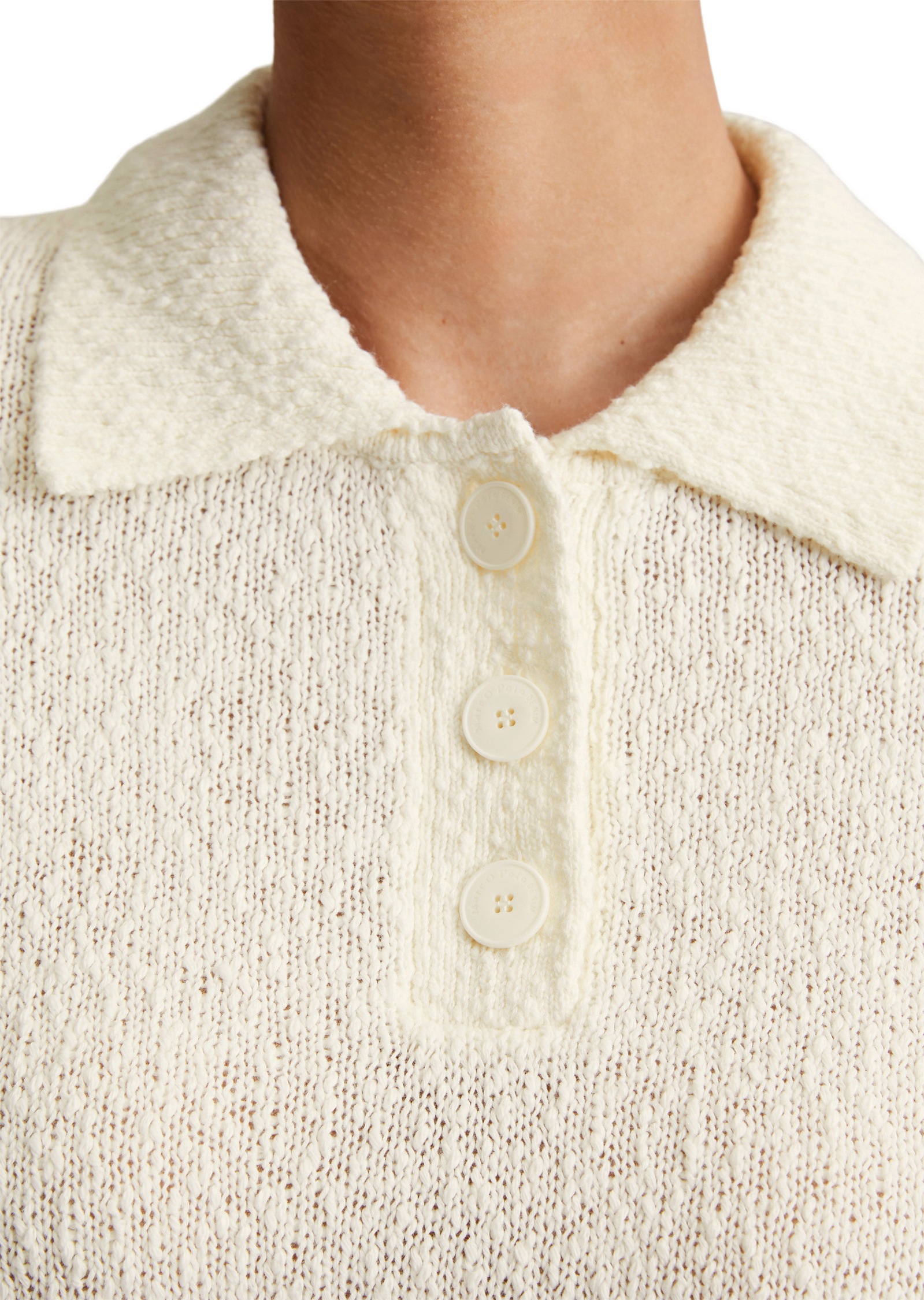 Marc O'Polo DENIM Poloshirt »aus Cotton-Slub-Garn«