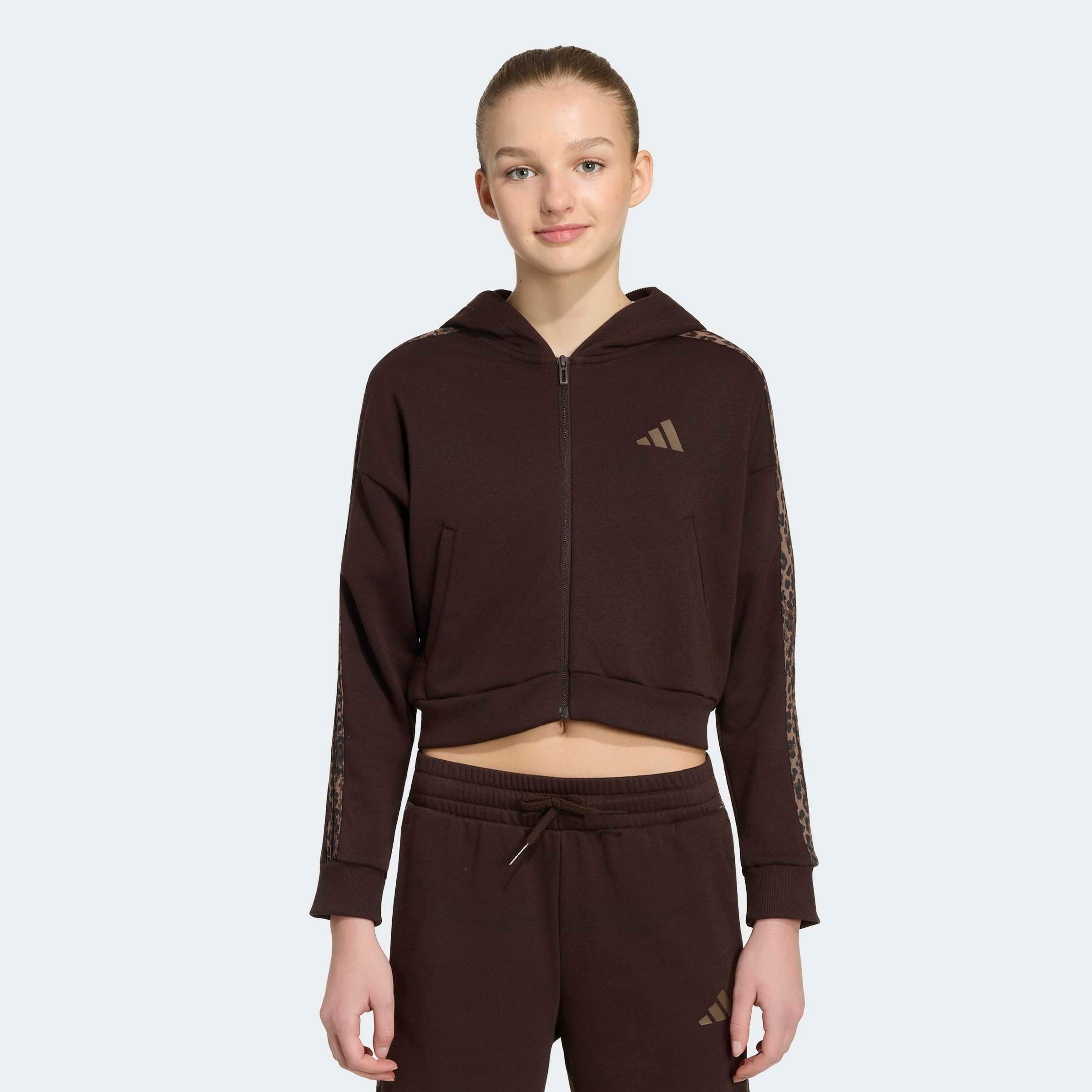 adidas Sportswear Kapuzensweatshirt "SEASONALS ANIMAL, DURCHGEHENDER REISSVERSCHLUSS"