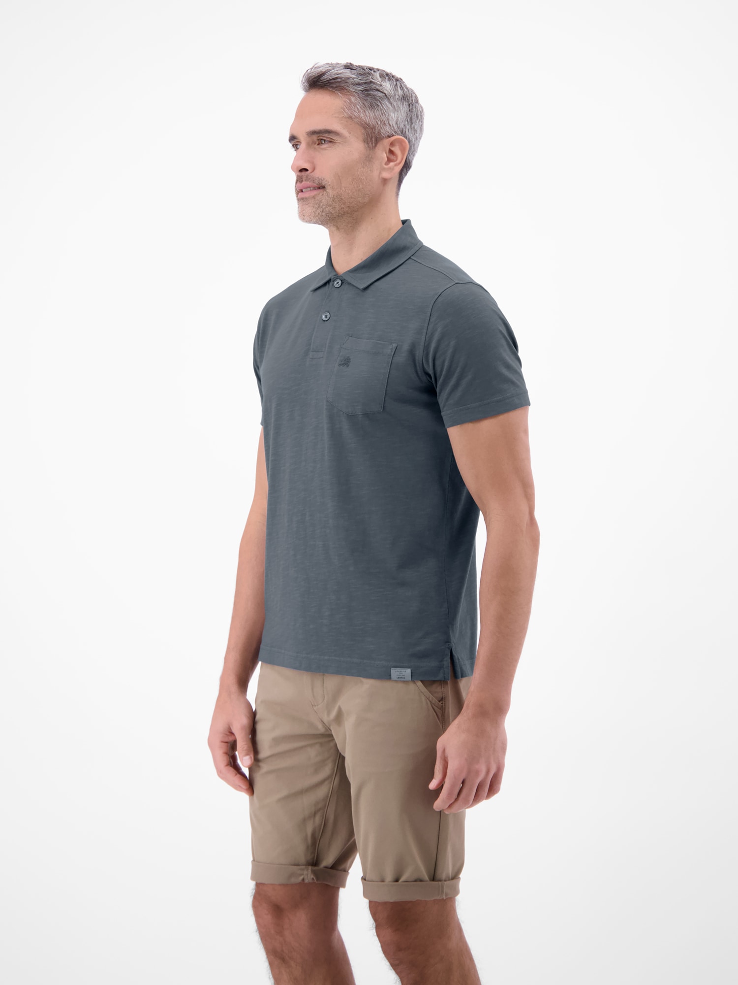 LERROS Poloshirt »Polo in Jersey-Qualität mit Brusttasche aus reiner Baumwolle«