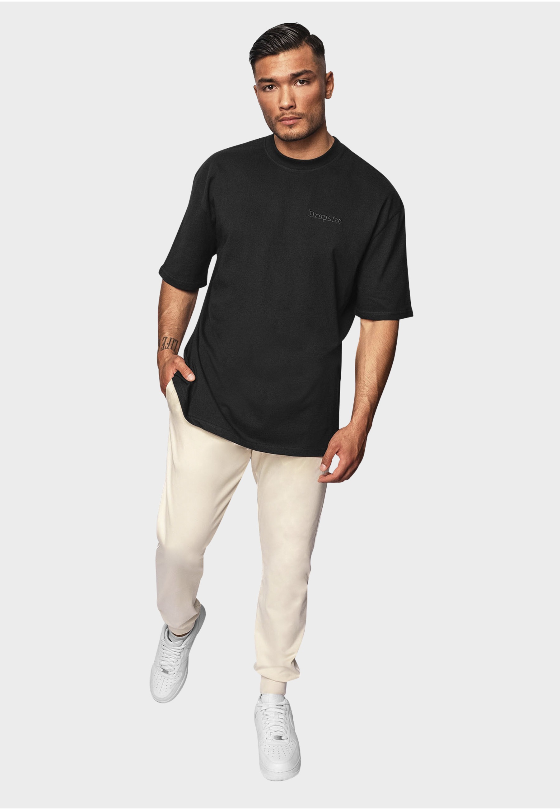 Dropsize T-Shirt »Dropsize Herren Heavy Oversize Embo T-Shirt« 1 Stk.