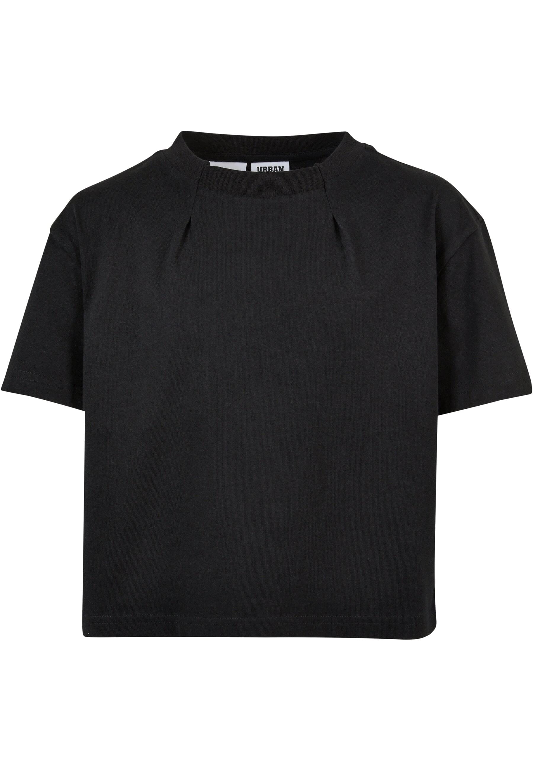 T-Shirt »Urban Classics Damen Girls Organic Oversized Pleat Tee«, (1 tlg.)