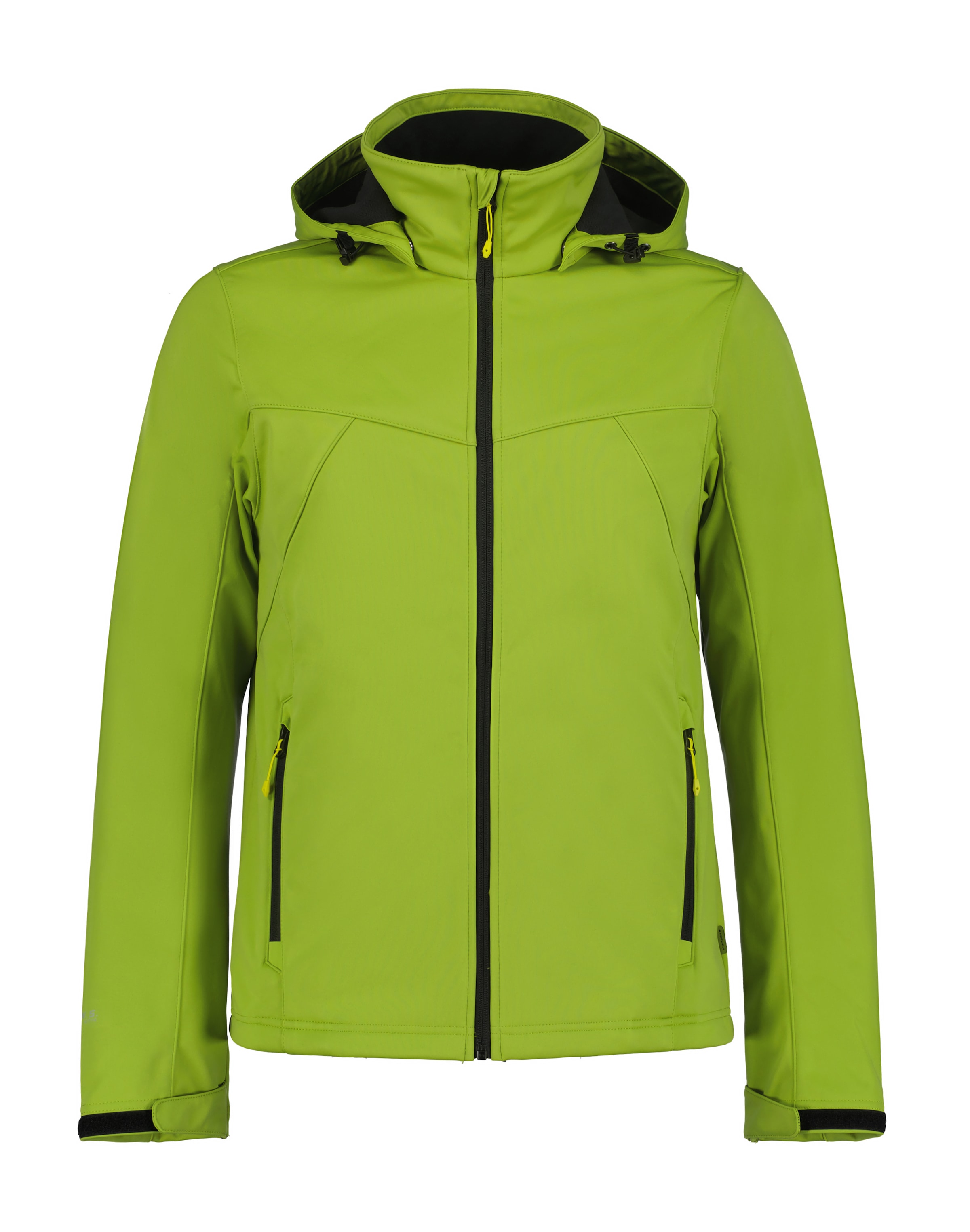 Icepeak Softshelljacke "H SOFTSHELLJACKE BIGGS", mit Kapuze