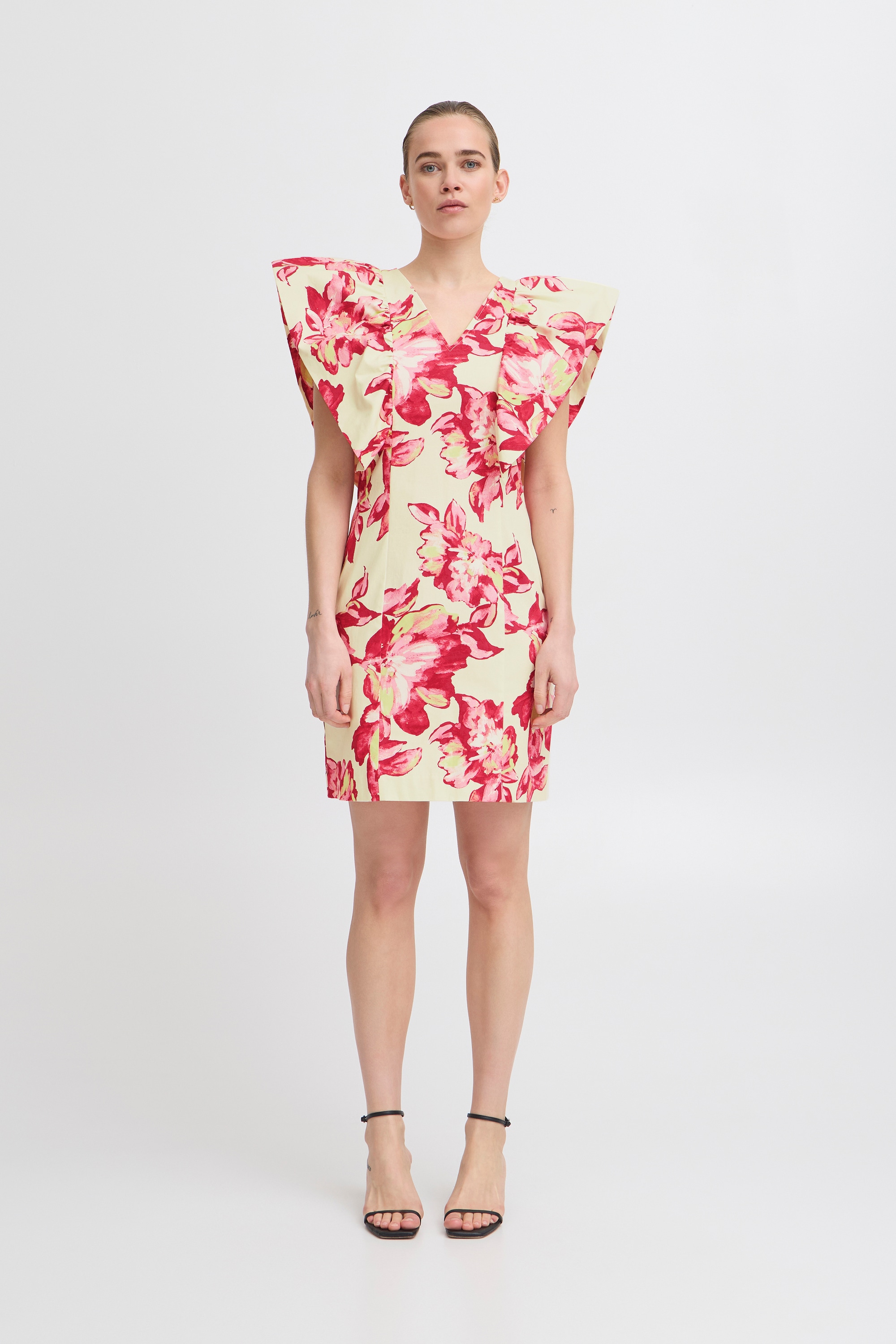 Ichi Midikleid »Damen Kleid IHYSINE«