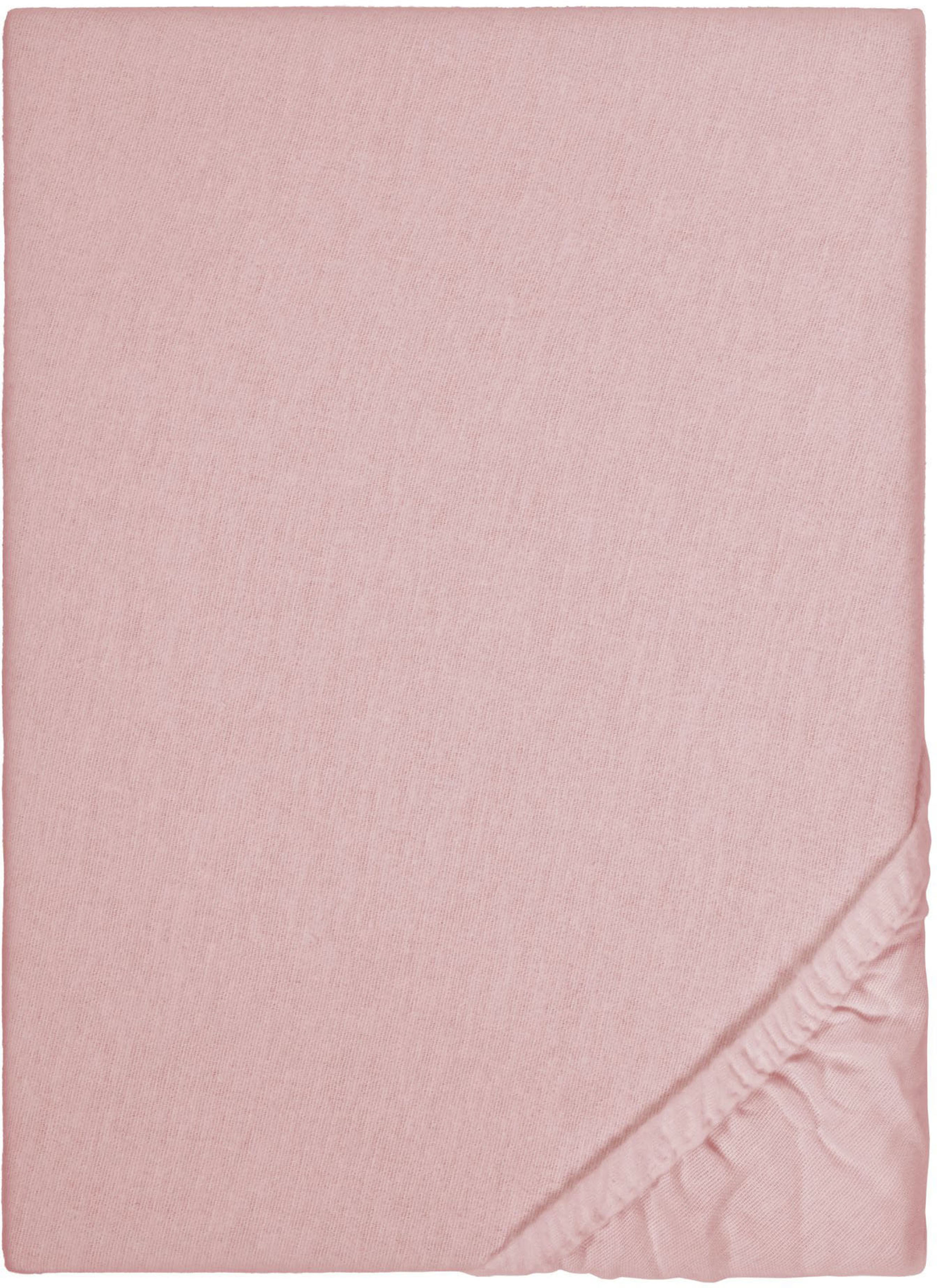 Biberna Spannbettlaken "Biber, leicht angeraut, flauschig & warm," aus 100% Baumwolle, für Matratzen bis 22 cm Höhe, Winter, Bettlaken