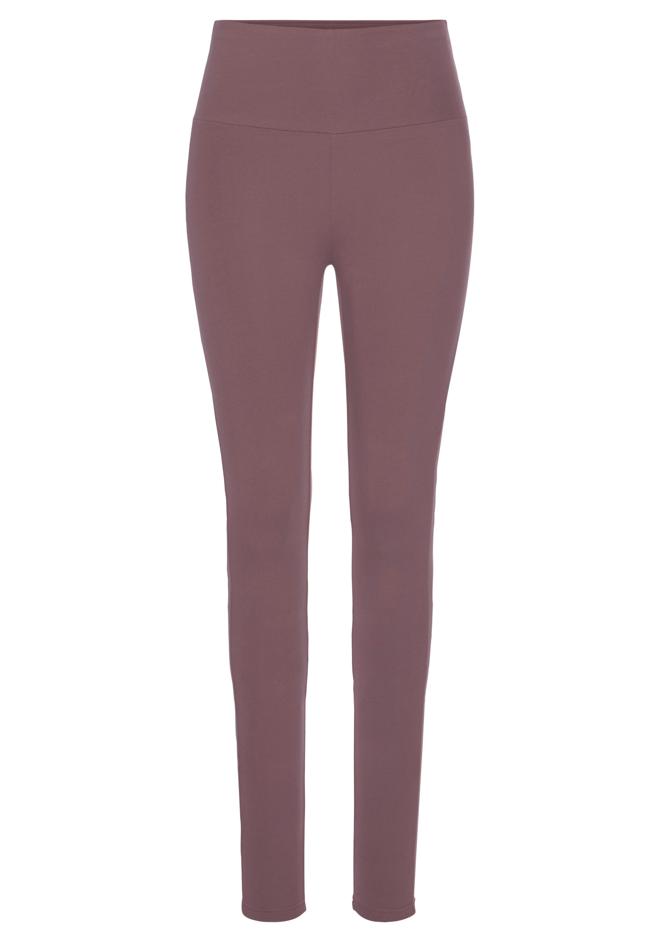 LASCANA Leggings mit breitem Bündchen, Loungewear