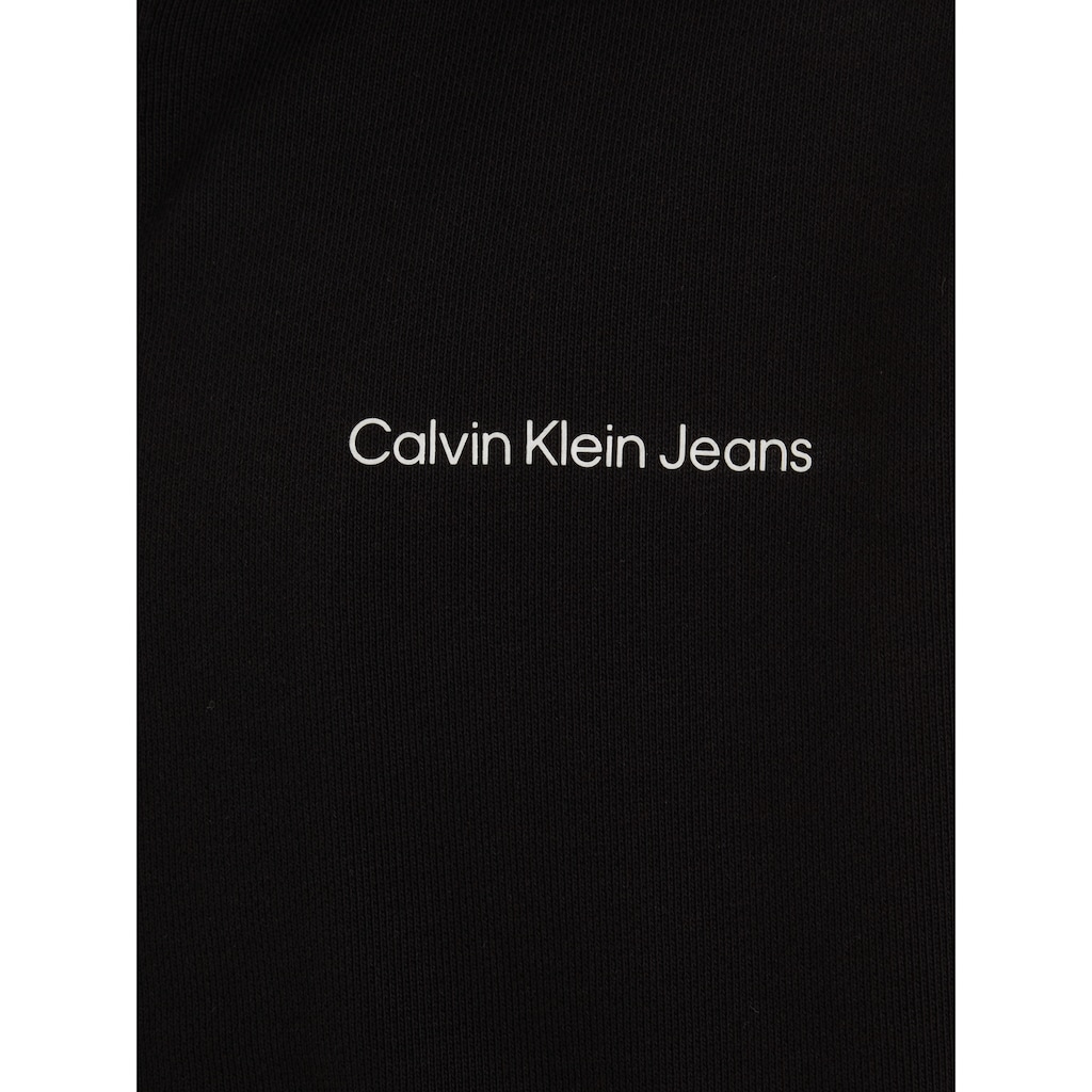 Calvin Klein Jeans Sweatshirt »INST. LOGO RELAXED ZIP-THROUGH«