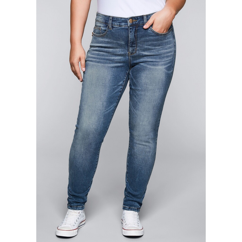Sheego Stretch-Jeans »Große Größen«