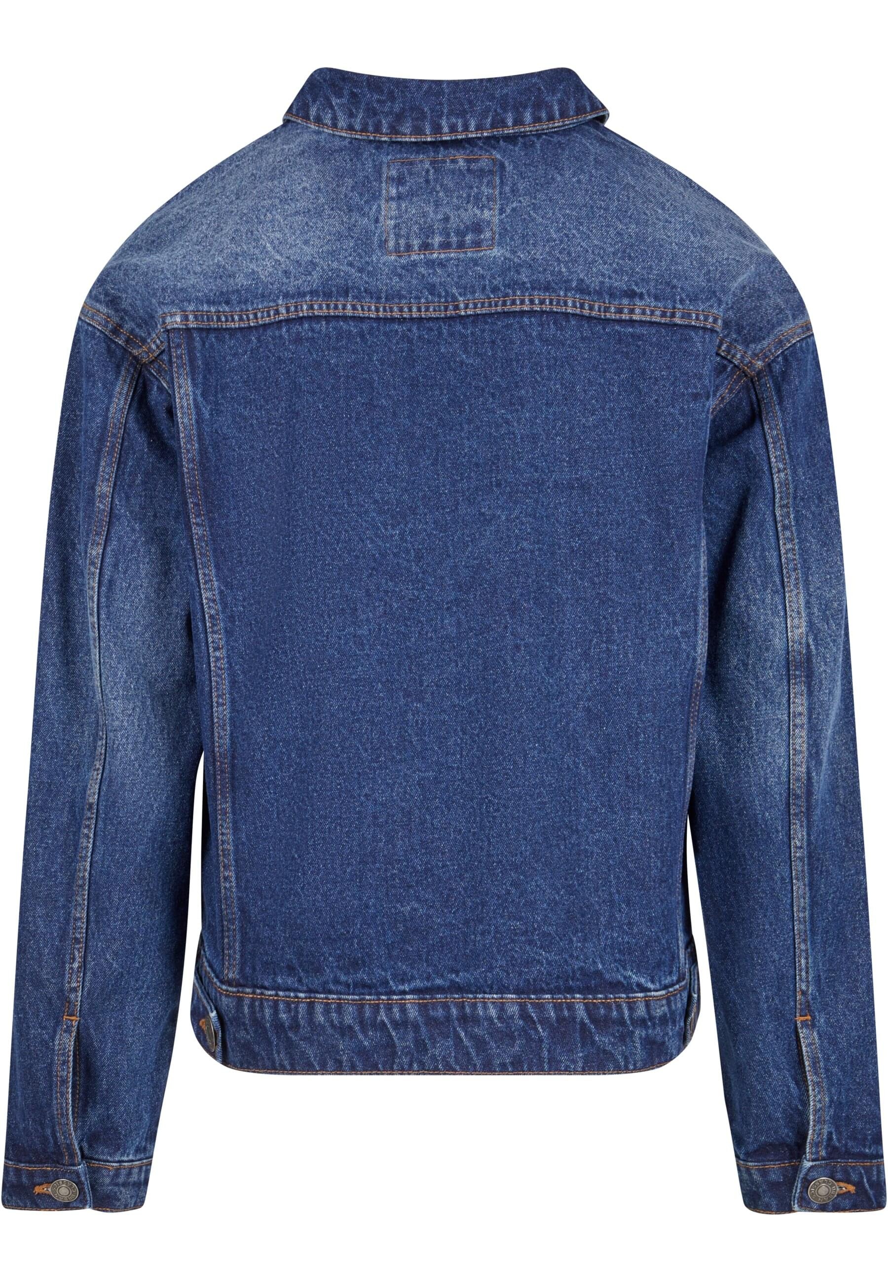URBAN CLASSICS Jeansjacke »Urban Classics Herren Heavy Ounce Boxy Denim Jacket«, (1 St.), ohne Kapuze