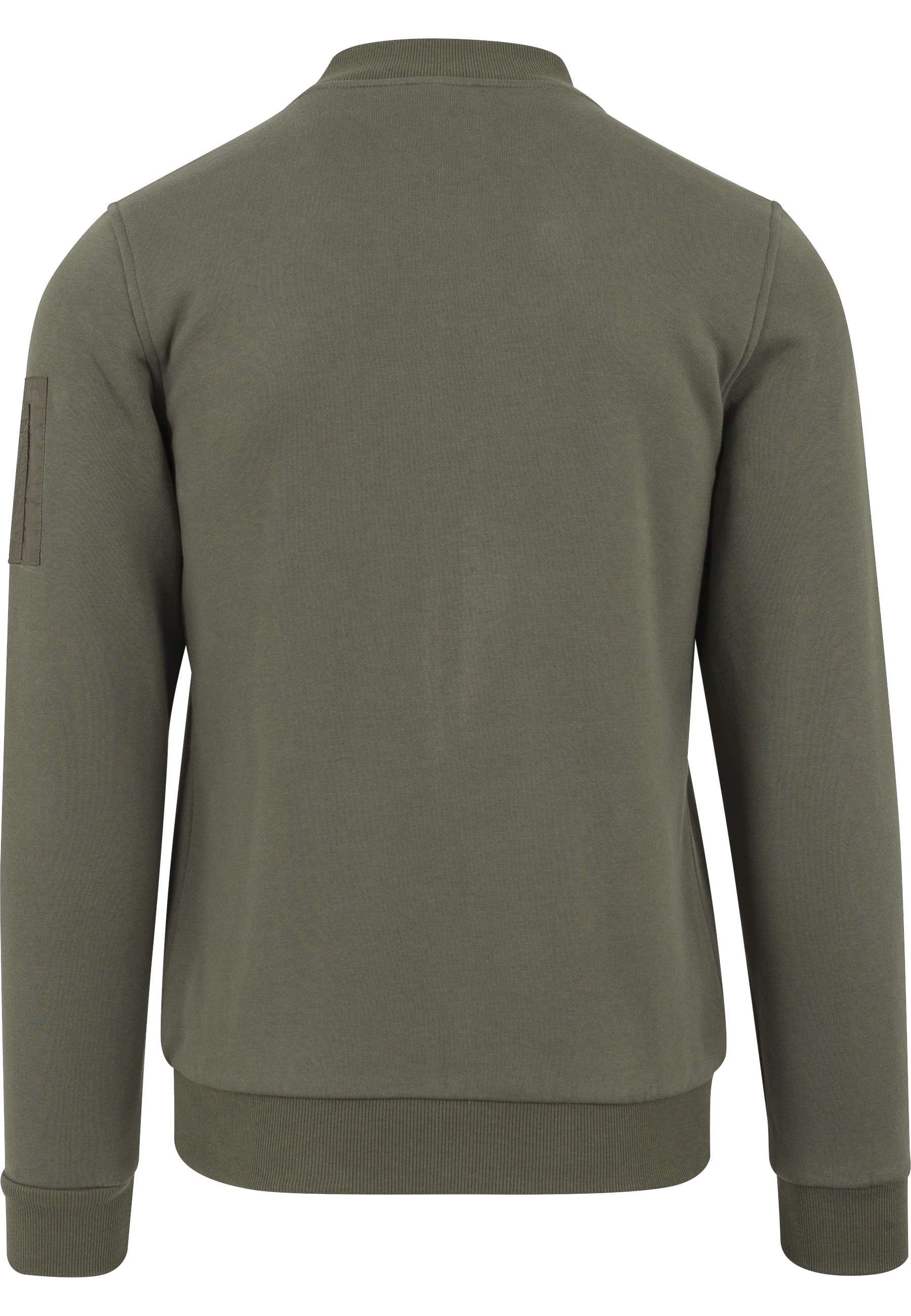 URBAN CLASSICS Anorak »Urban Classics Herren Sweat Bomber Jacket« 1 Stk. tlg. ohne Kapuze