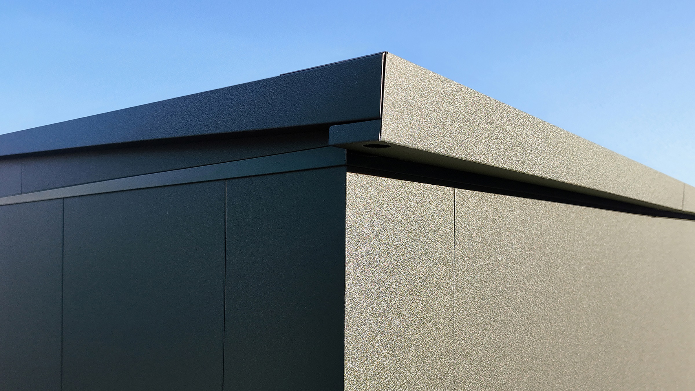 weka Gerätehaus »Gary 6« Metall pulverbeschichtet, Größe 6