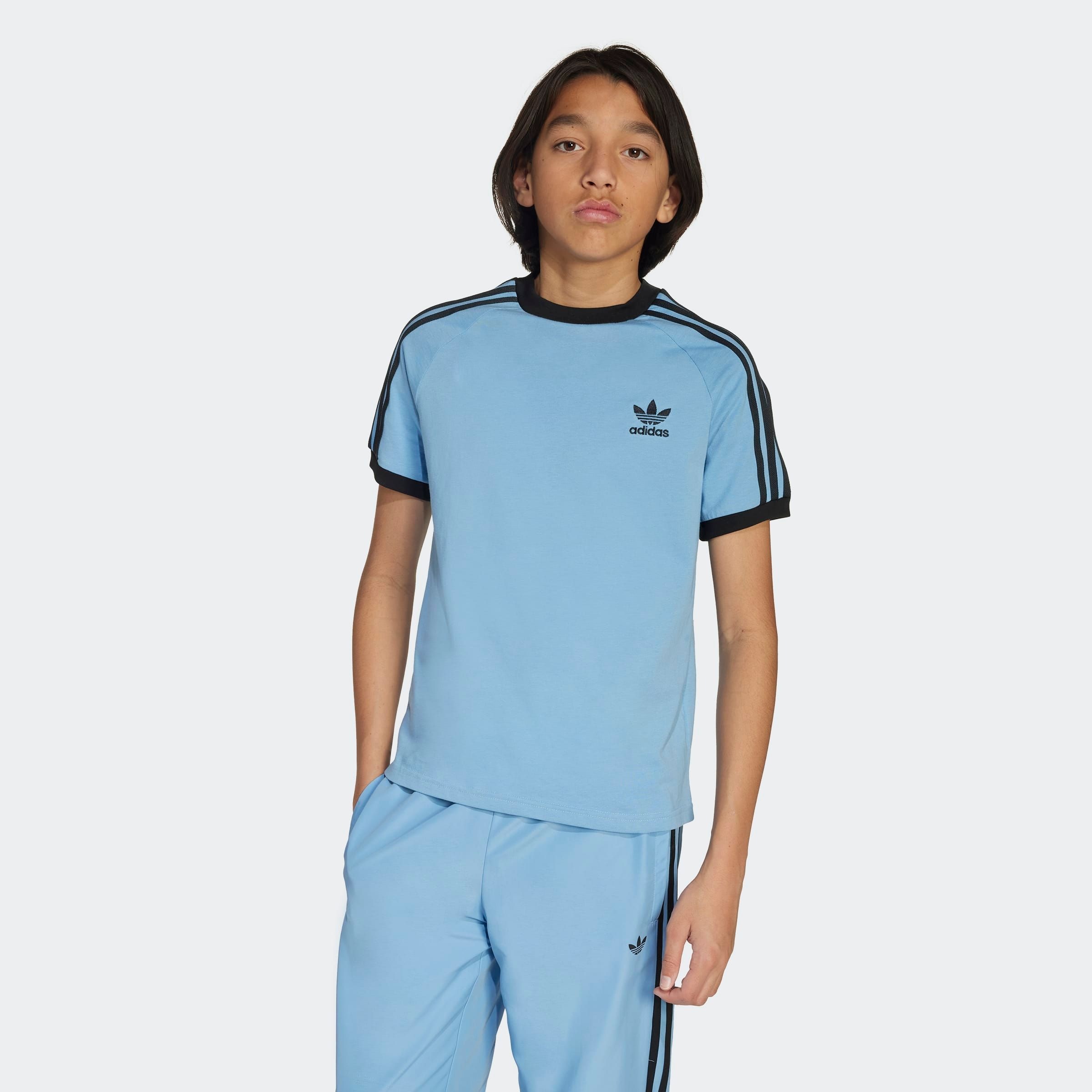 Thumbnail - adidas Originals T-Shirt "3 STRIPE TEE" drei Streifen Shirt für Kinder