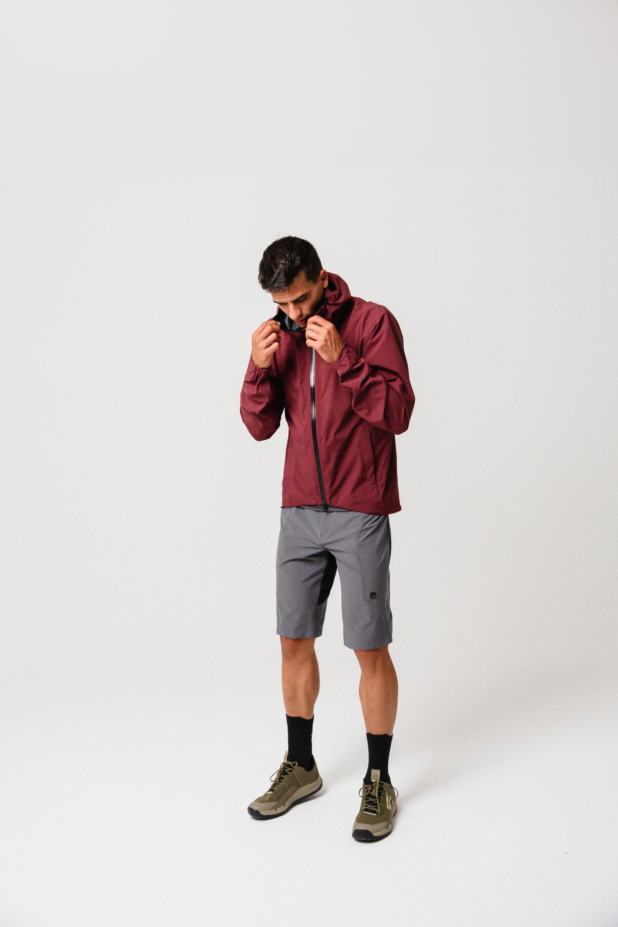 Gonso Fahrradjacke »Save Jacket Trail M« Herren Regenjacke wind- und wasserdicht, Radjacke mit Kapuze