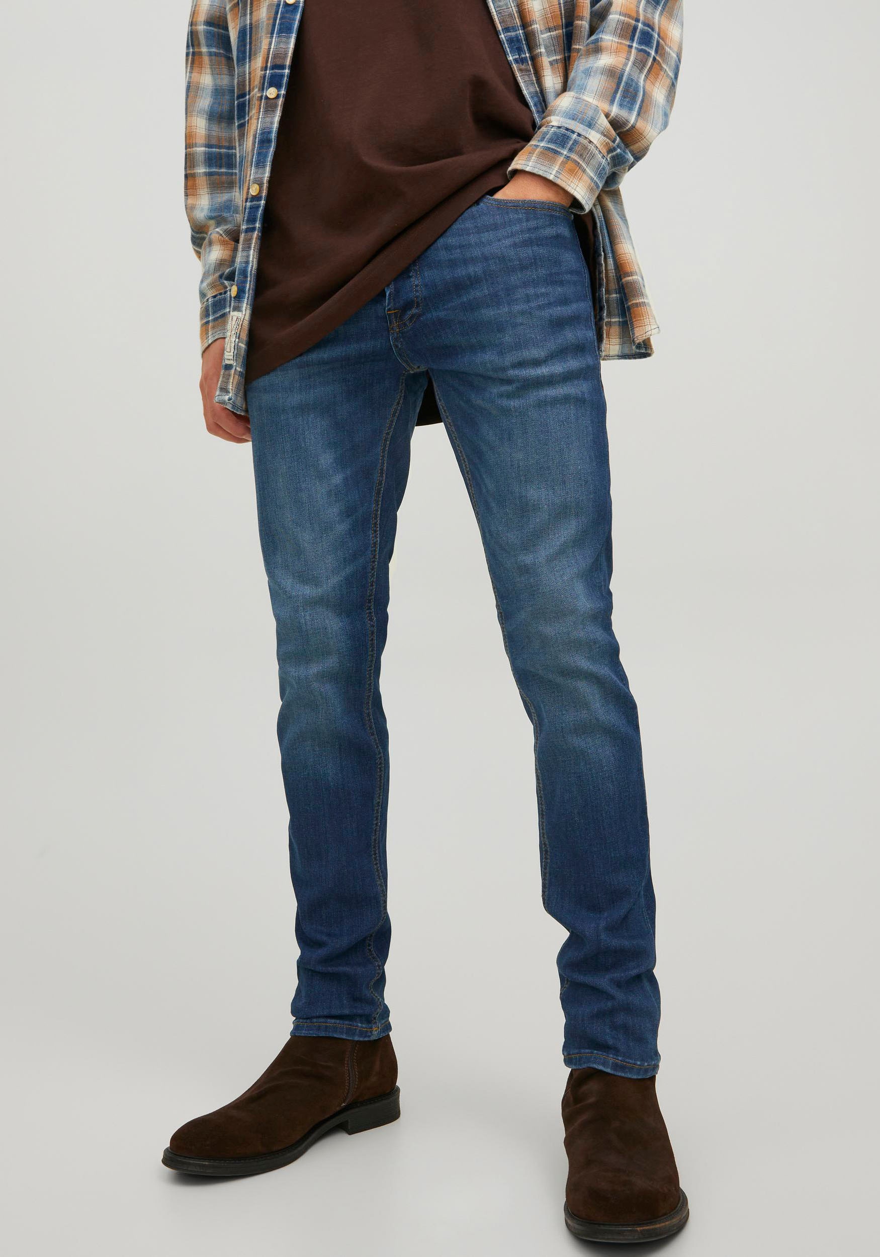 Jack & Jones Slim-fit-Jeans "JJIGLENN JJORIGINAL SQ 913 NOOS"