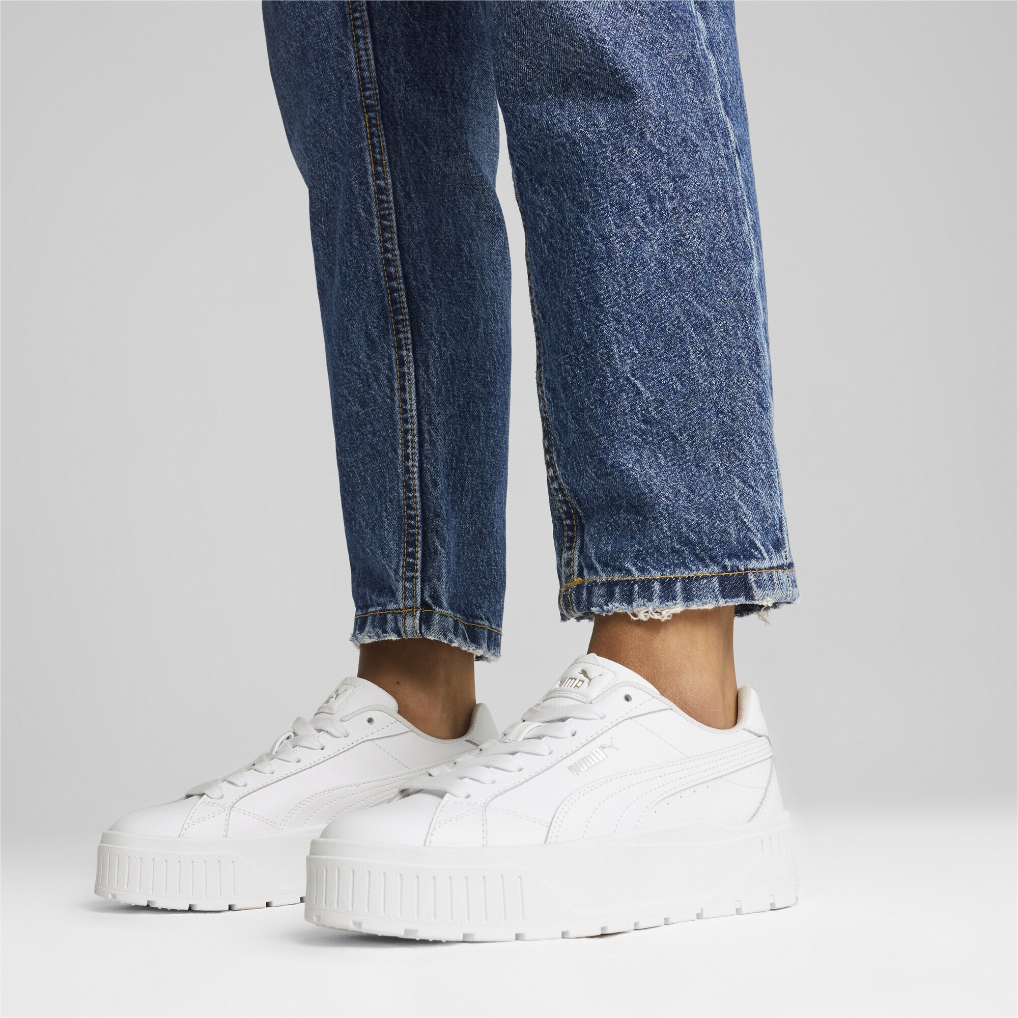PUMA Sneaker "Karmen II Leather Sneakers Damen" günstig online kaufen