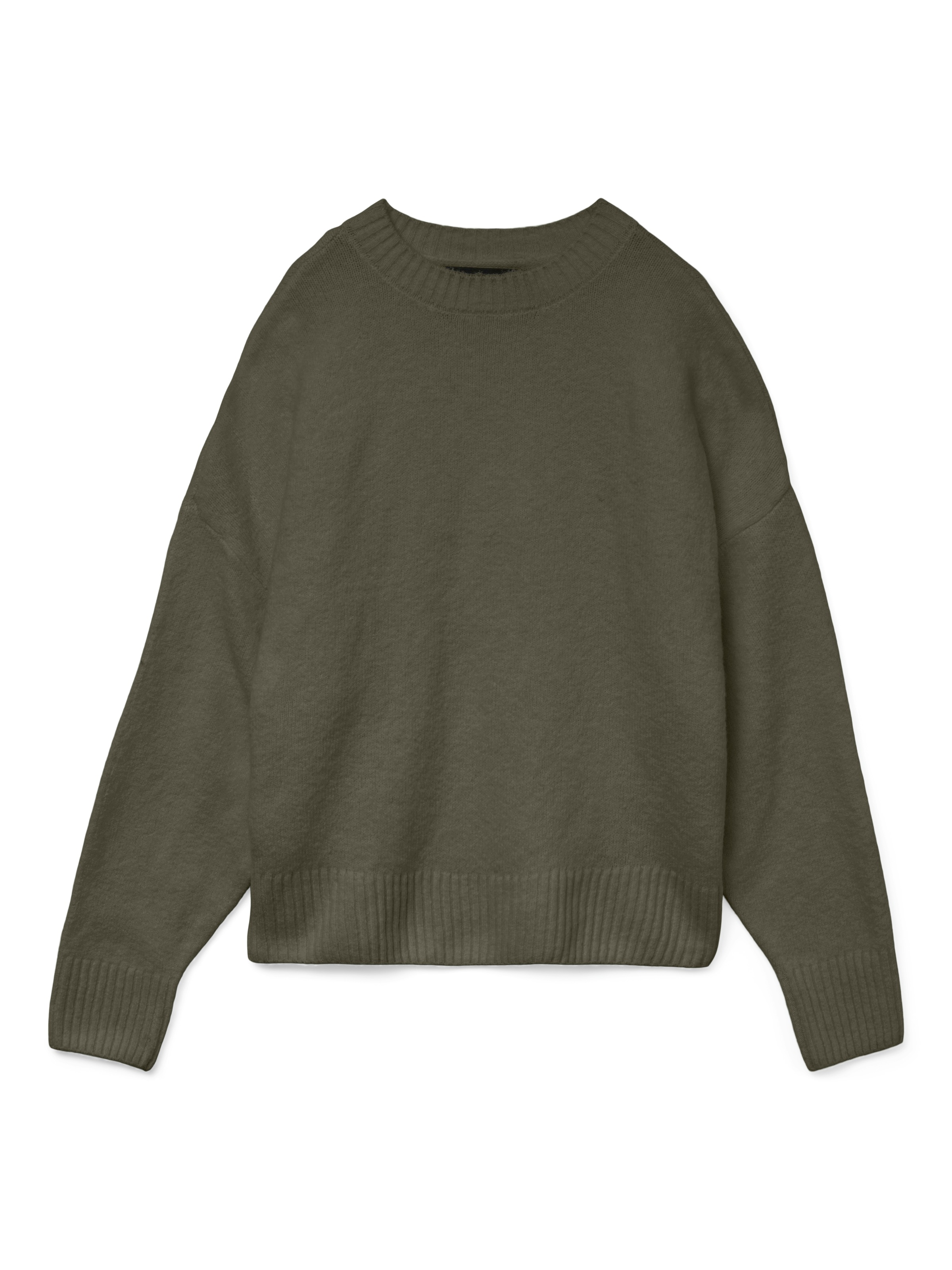 Vero Moda Strickpullover »VMBOOM LS O-NECK PULLOVER GA NOOS«