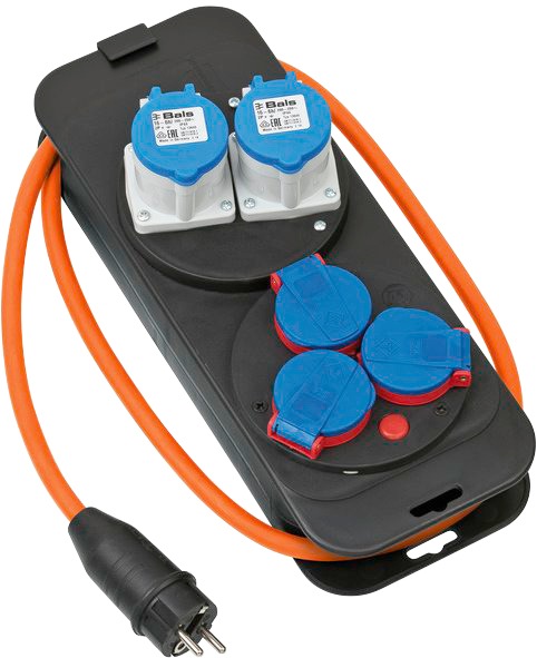 Brennenstuhl Steckdosenverteiler, 5-fach, (Klappendeckel Kabellänge 1,5 m), 230 V, für... kaufen