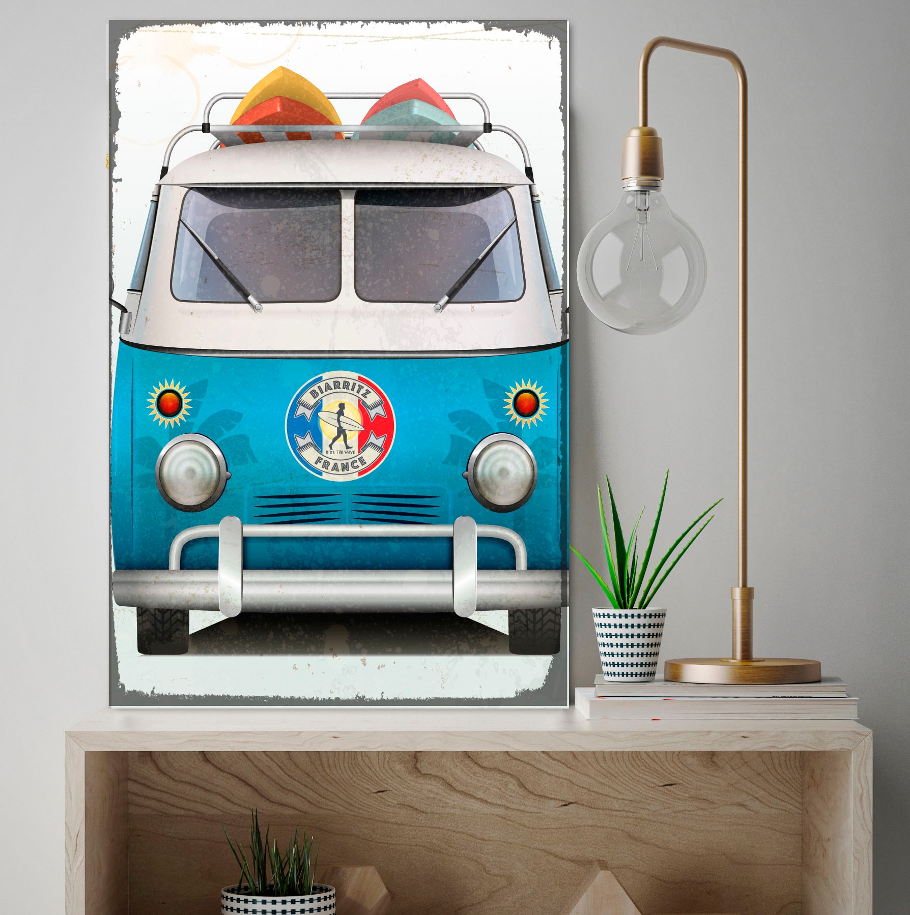 queence Metallbild »Biarritz Surf Bus« (1 St.)...