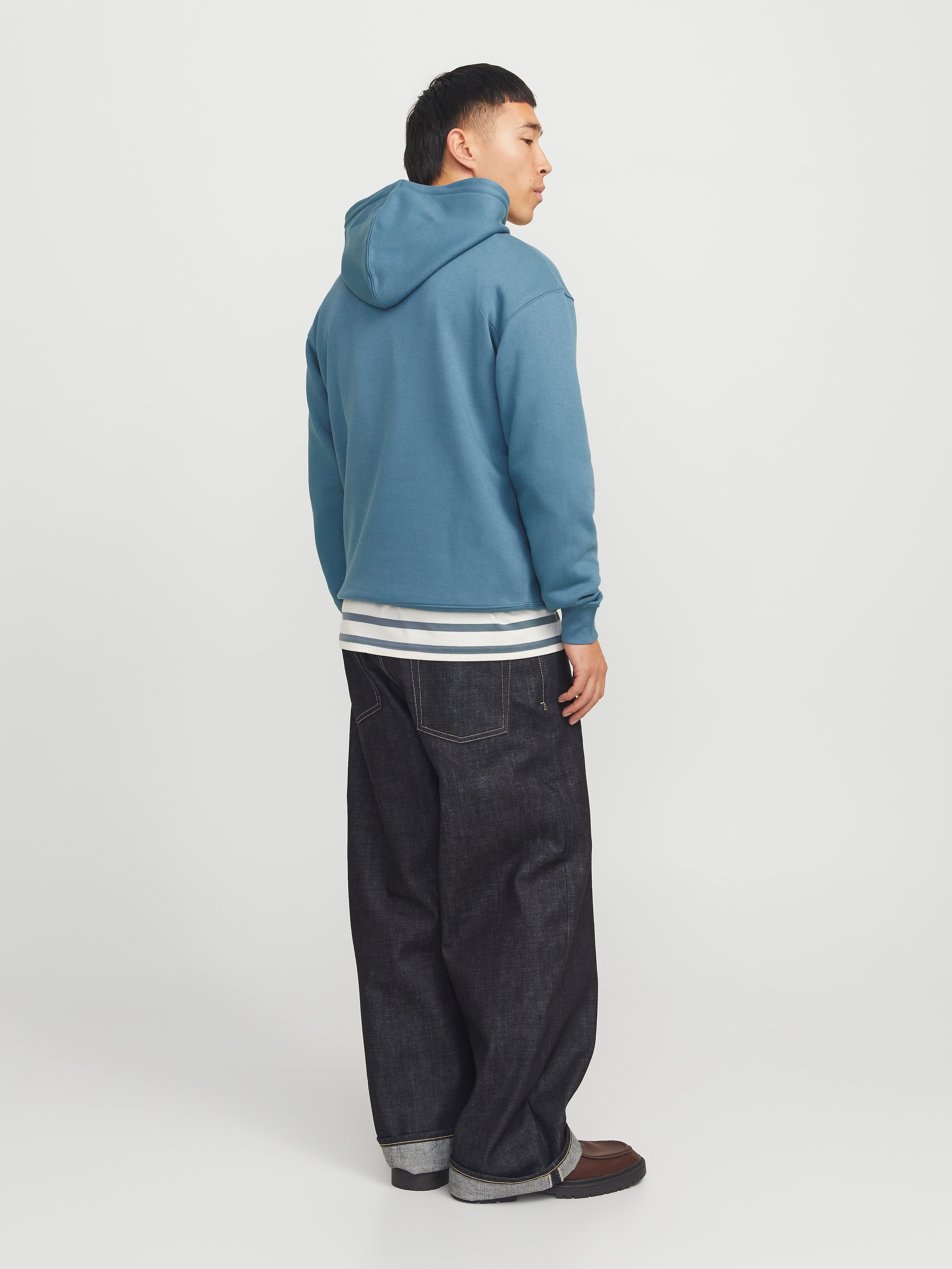 Jack & Jones Kapuzensweatshirt »JJESTAR BASIC SWEAT HOOD NOOS«, mit Rippbündchen