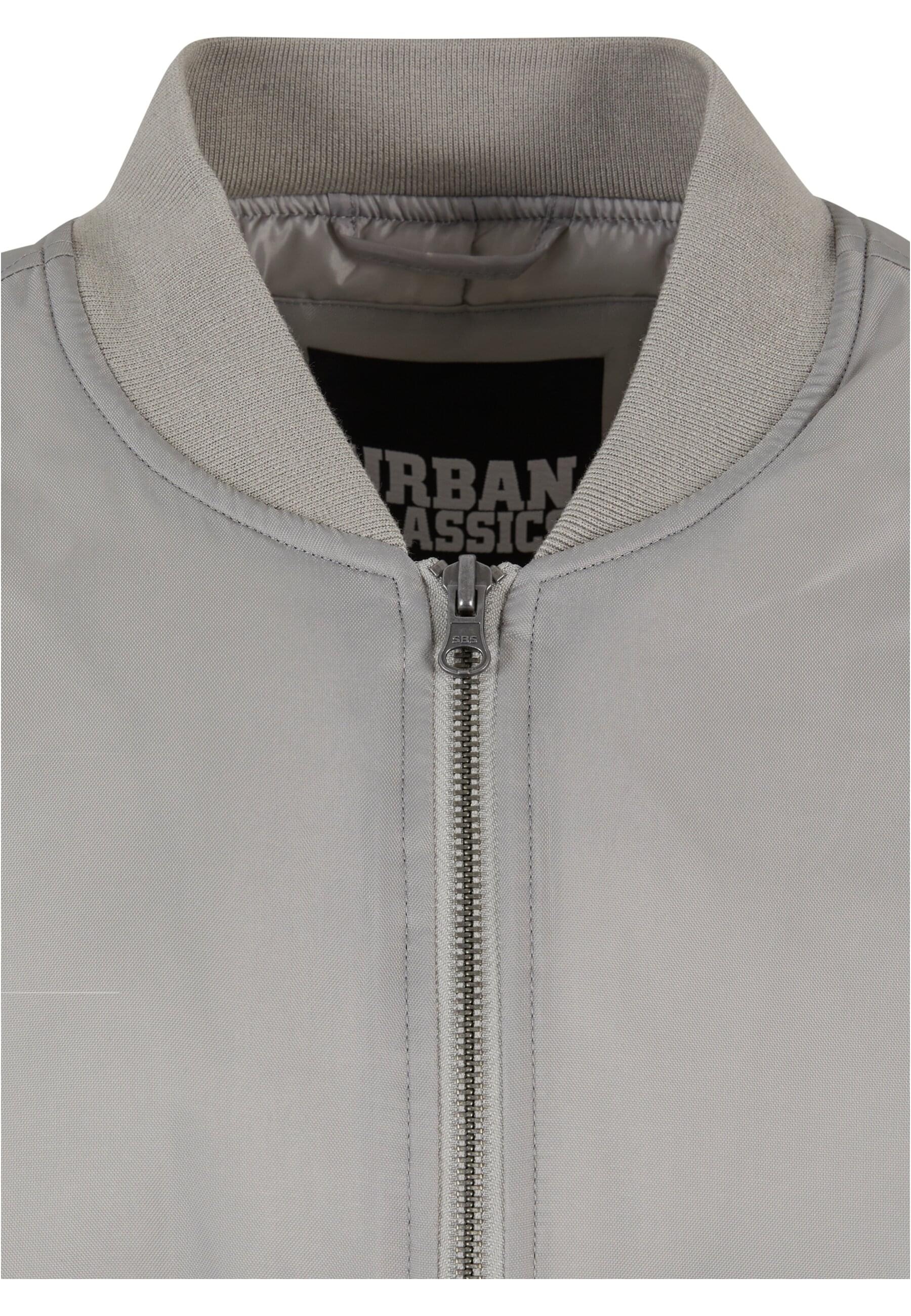 URBAN CLASSICS Anorak »Urban Classics Herren Basic Bomber Jacket«, (1 St.), ohne Kapuze