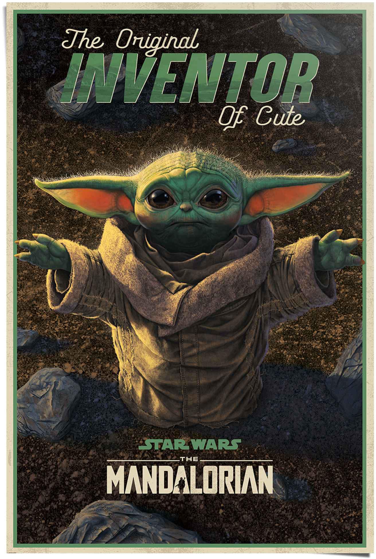 Reinders! Poster »The Mandalorian Star Wars - Serie - Baby Yoda«, (1 St.)