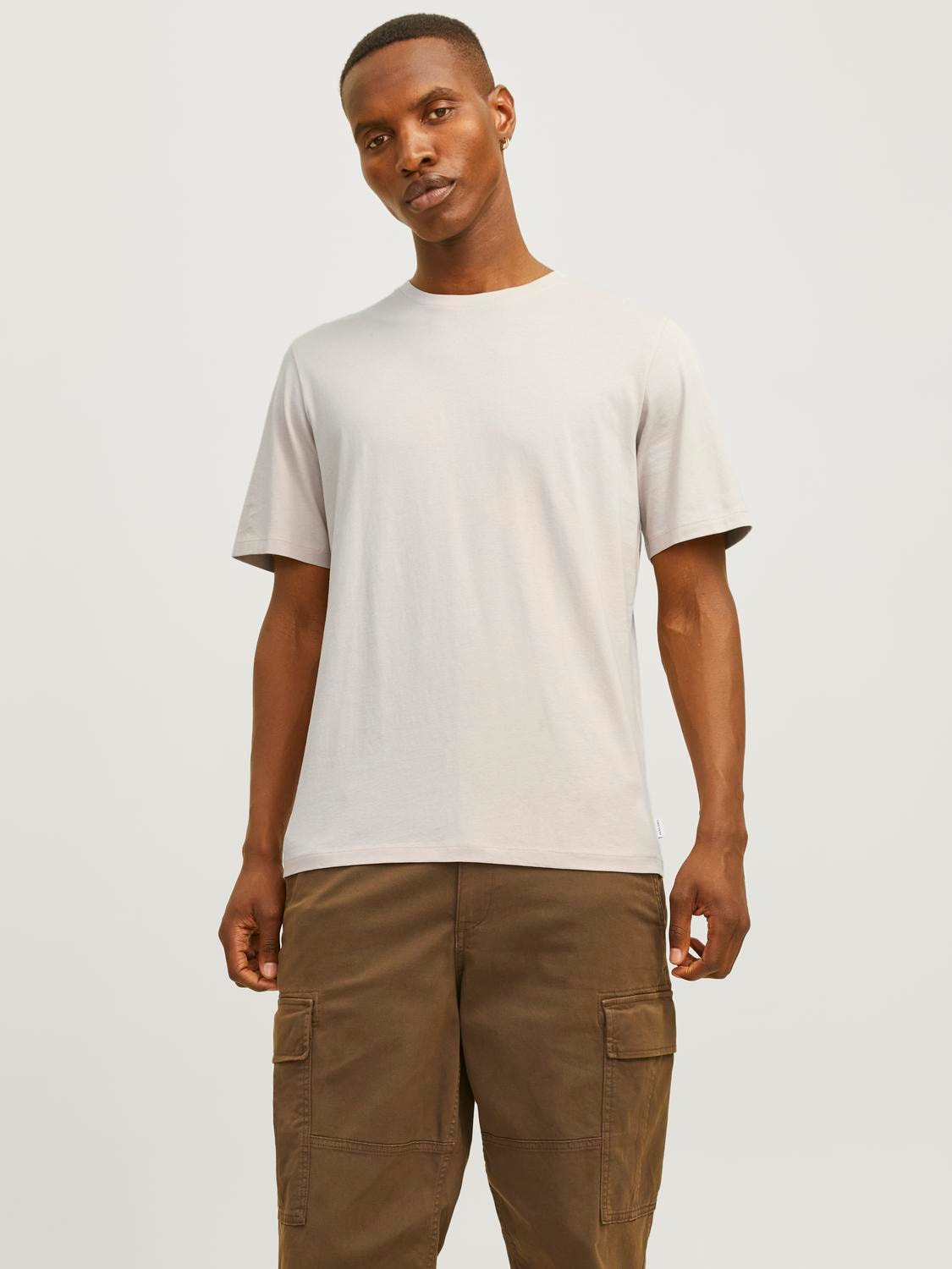 Jack & Jones Rundhalsshirt "JJEORGANIC BASIC TEE SS O-NECK NOOS" Baumwolle, günstig online kaufen