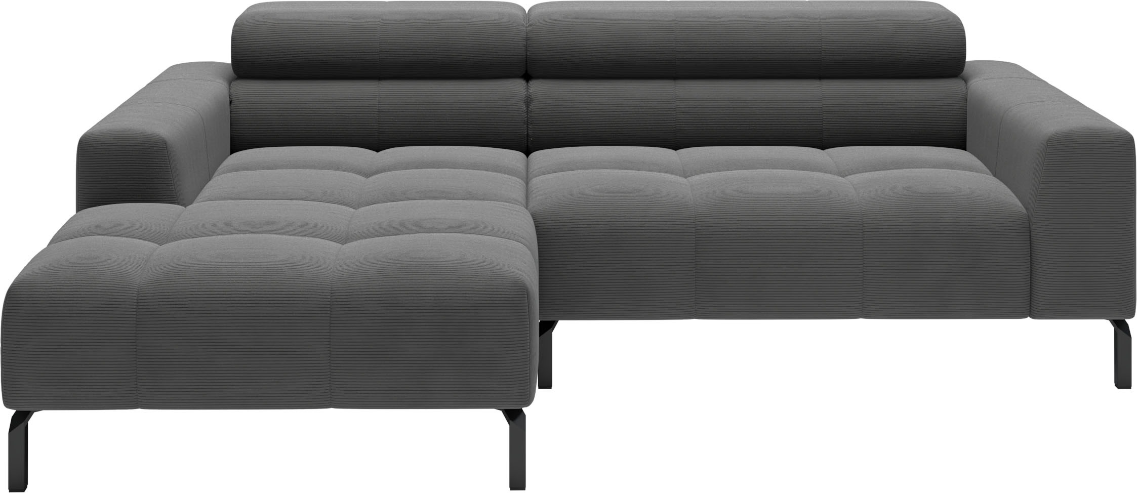 Home affaire Ecksofa "Ecksofa Claya, L-Form, Kopfteilverstellung, Breite 22 günstig online kaufen
