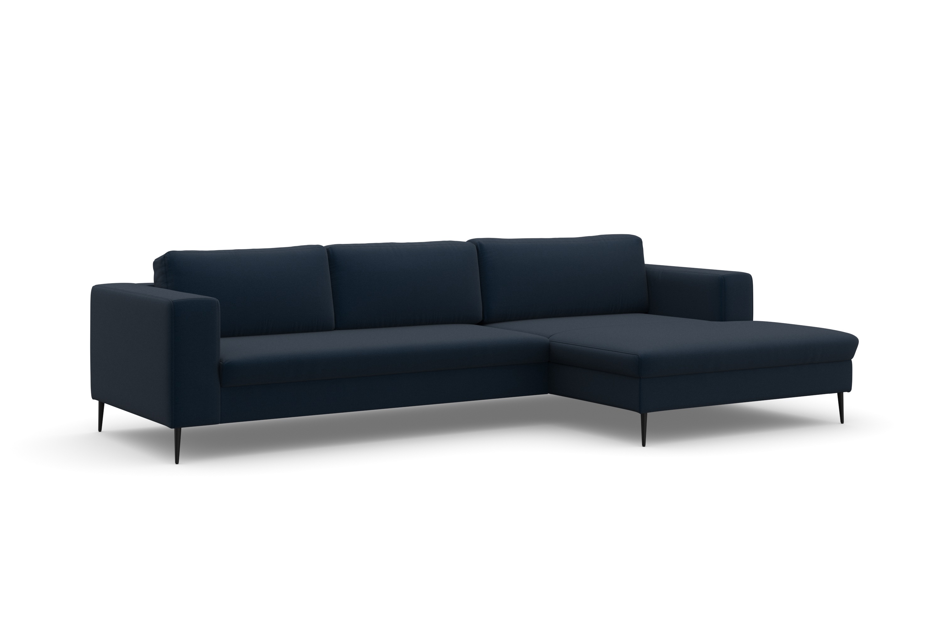 Thumbnail - DOMO collection Ecksofa "Modica, zeitlos und elegant, L-Form" moderne Optik mit extrabreiter Recamiere, auch in Cord