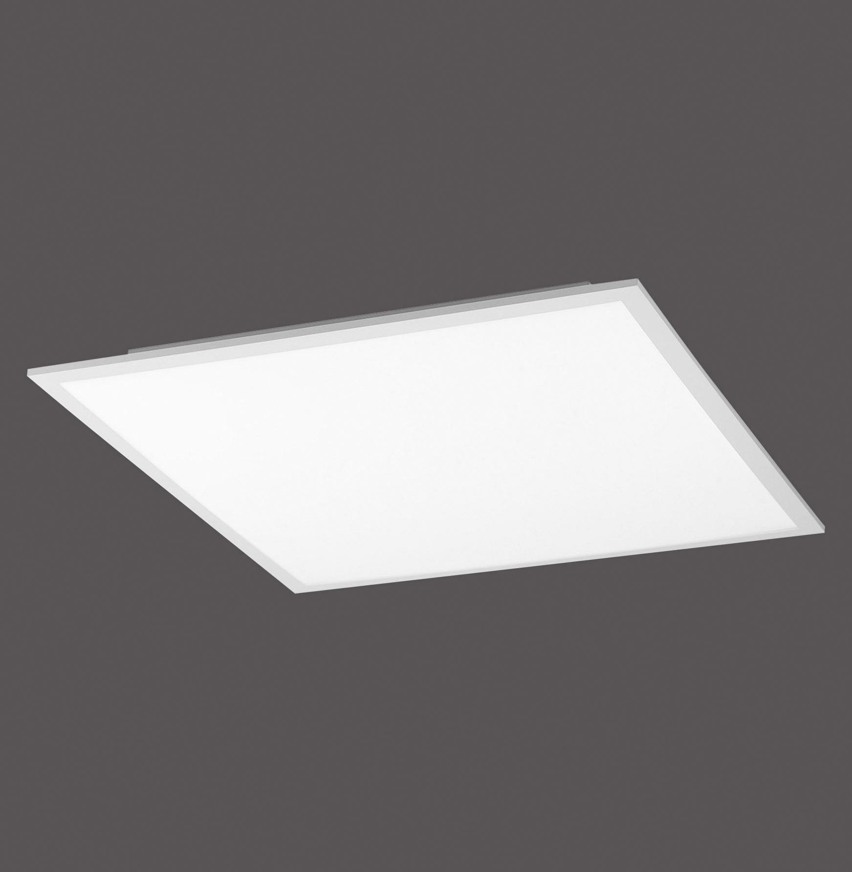 JUST LIGHT Deckenleuchte »FLAT«, 1 flammig-flammig, CCT - Farbtemperaturregelung (verstellbar von 2700-5000K)