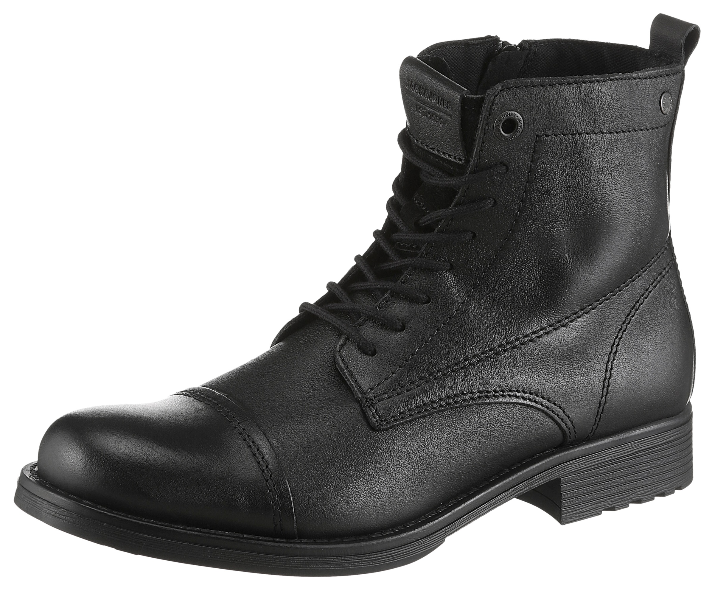 Jack & Jones Schnürboots "JFWSHAUN" mit Innenreißverschluss günstig online kaufen