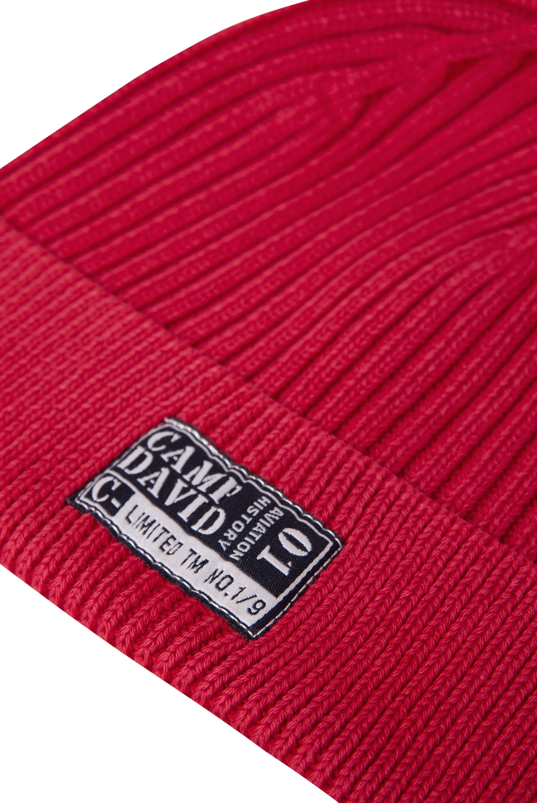 CAMP DAVID Strickmütze aus Baumwolle