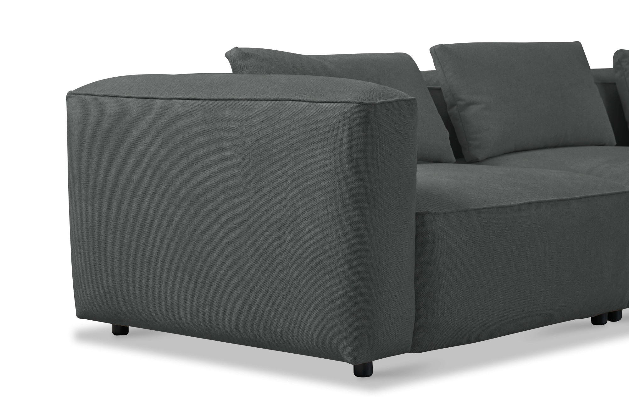 andas Ecksofa »Tvinnet«, Breite 317 cm, extra tiefe Sitzfläche, kubisches Sitzvergnügen