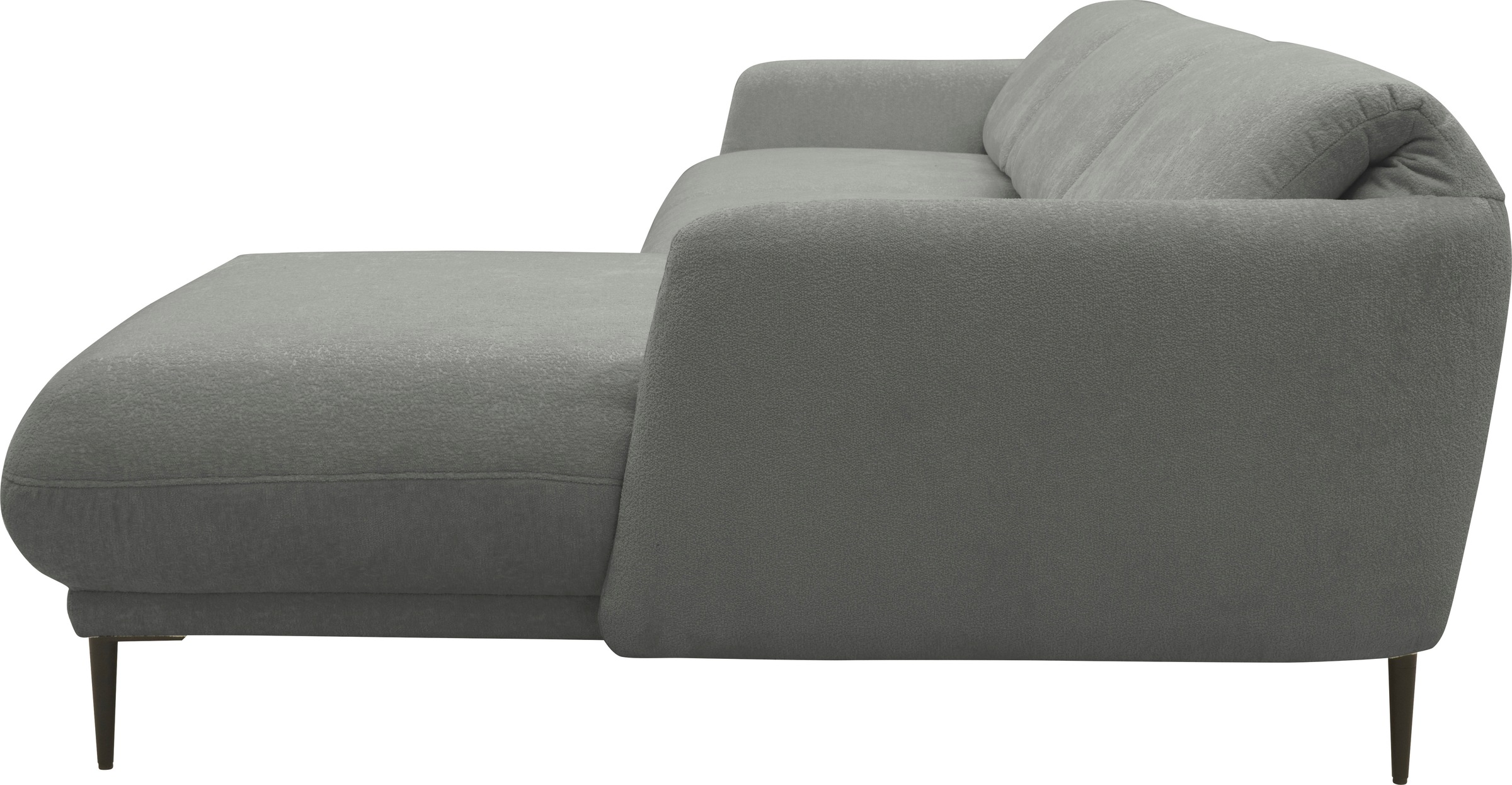 andas Ecksofa »Skovsende Sitzbreite 245 cm, Rückenlehne stufenlos hochklappbar für«, individuellen Sitzkomfort Kopfteilverstellung, L-Form