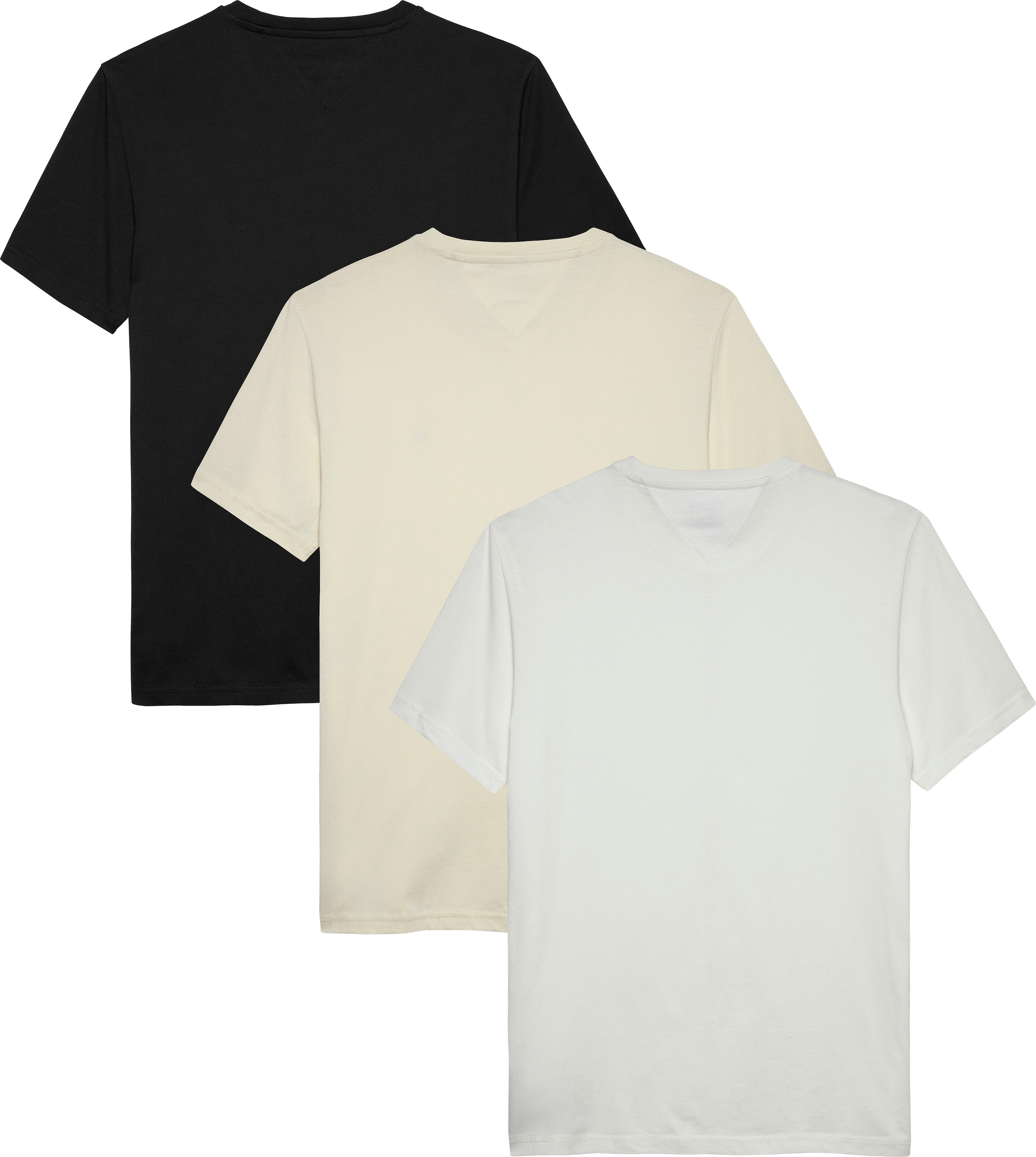 Tommy Jeans T-Shirt »TJM XSLIM 3 PACK TEE«, Mit Rundhalsausschnitt