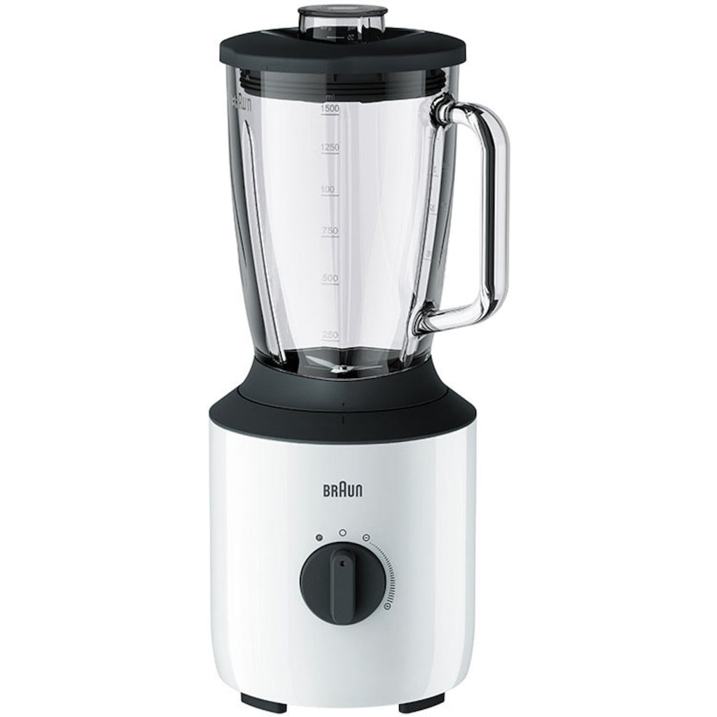 Braun Standmixer »PowerBlend 3 JB 3150 WH«, 800 W