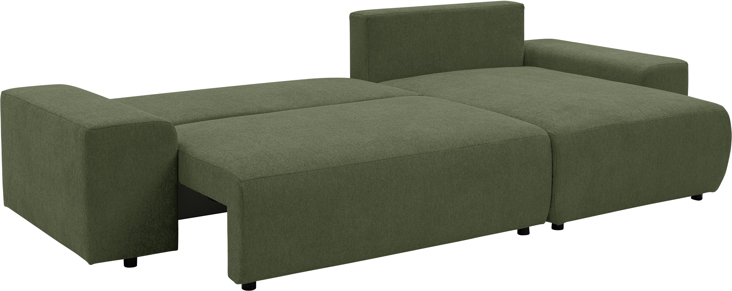 WERK2 Ecksofa »Amsterdam, zeitlos und elegant, Breite 300cm, L-Form«, Design Ecksofa mit hohem Komfort, Schlaffunktion & Bettkasten