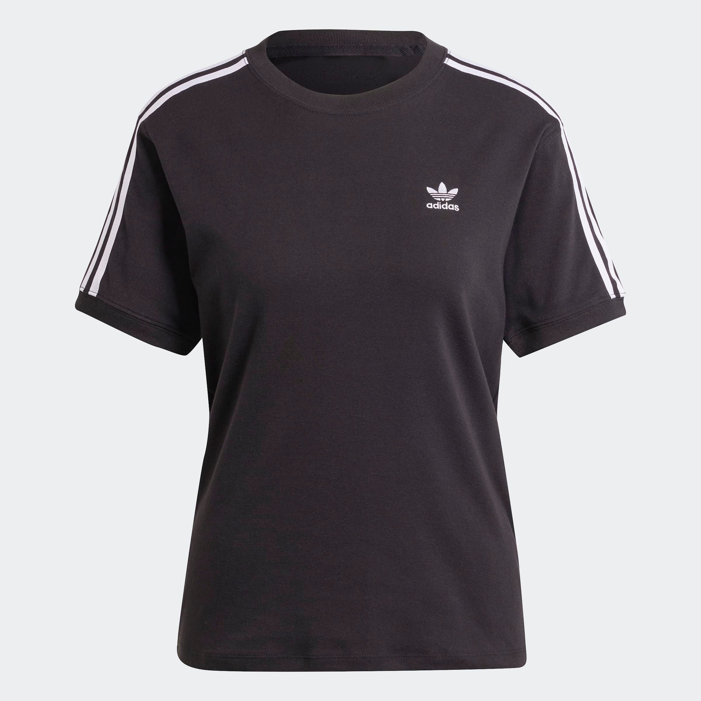 adidas Originals T-Shirt »3 STRIPE TEE«, drei Streifen Shirt mit Trefoil Logo