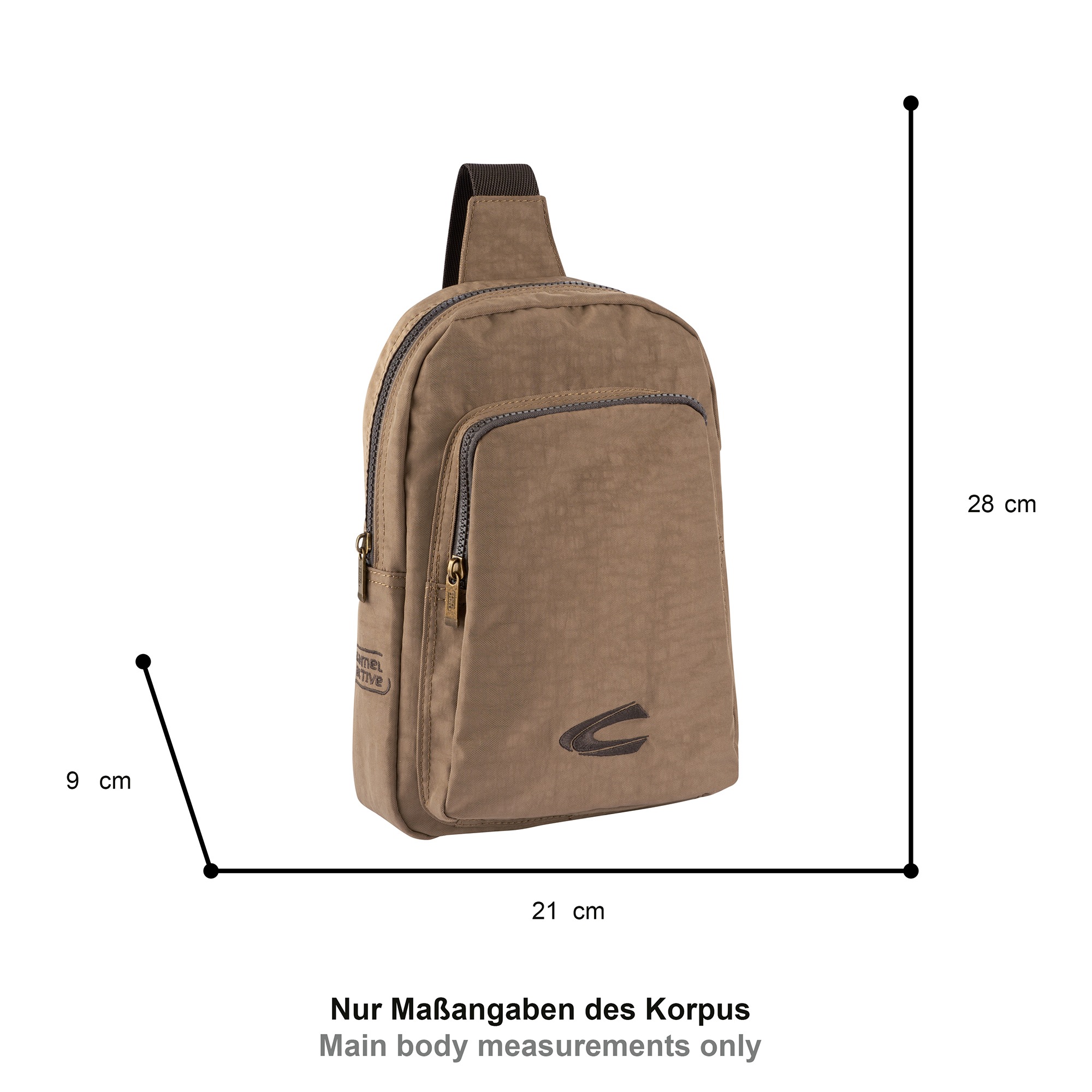 camel active Cityrucksack "Journey" vielseitiger Begleiter aus robustem Nyl günstig online kaufen