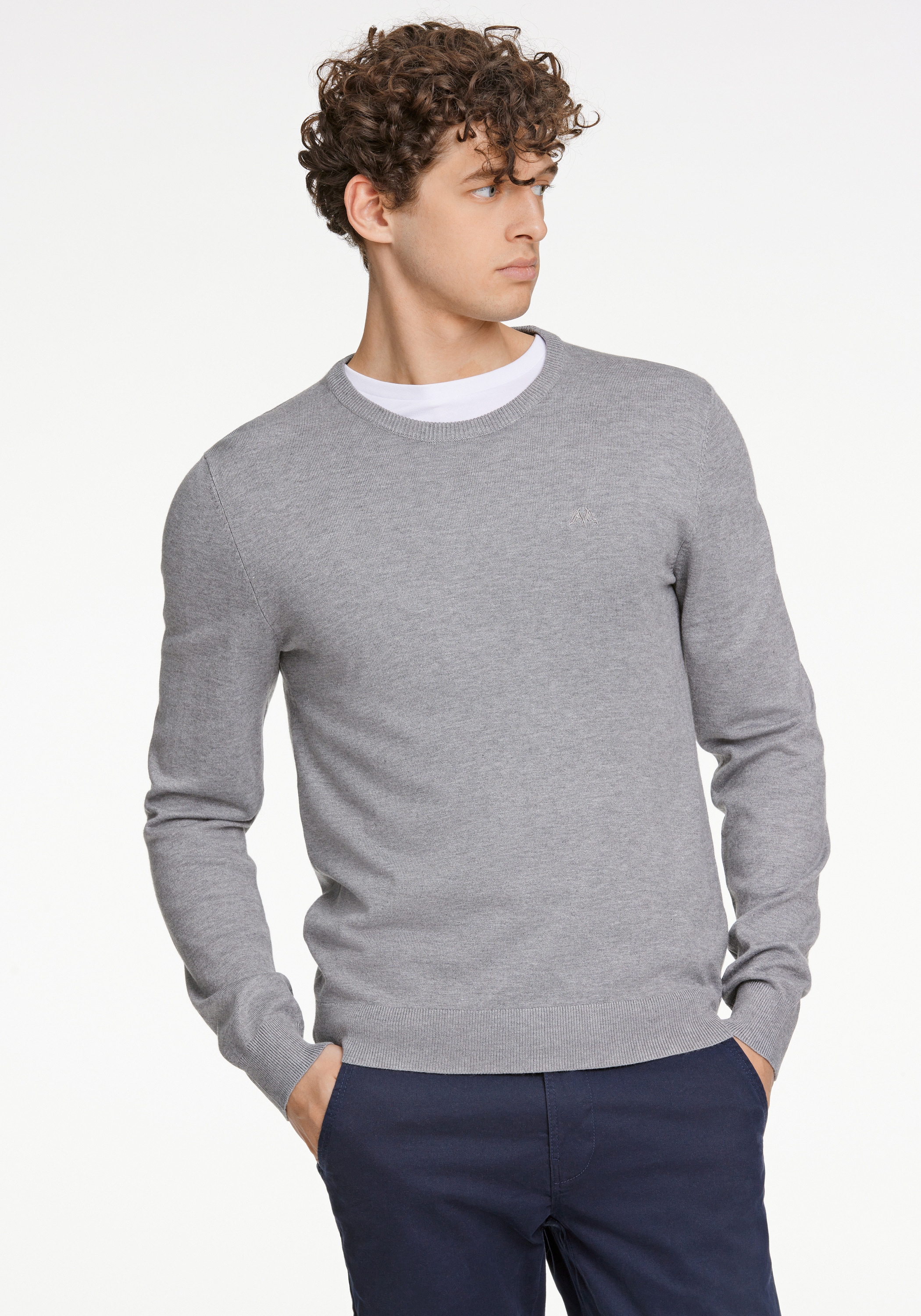 LINDBERGH Strickpullover "Strickpullover Slim Fit" günstig online kaufen