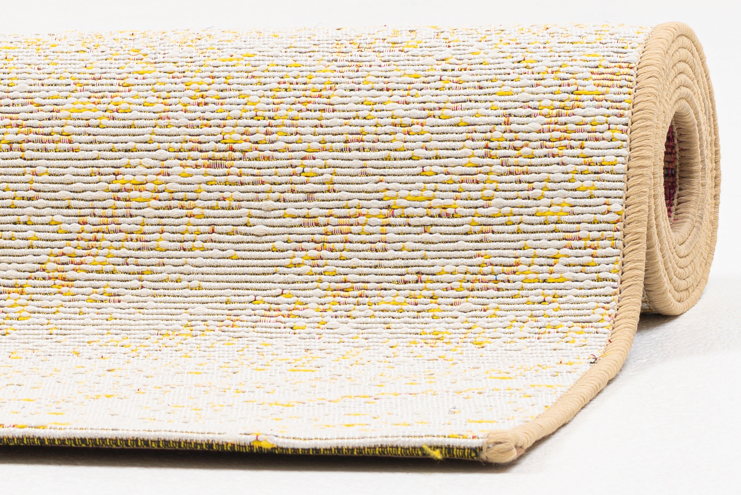 Teppich SANSIBAR "Rantum Beach SA-017", beige, B:160cm H:5mm L:230cm, Polypropylen, Teppiche, Teppich, Flachgewebe, modernes Design, Motiv Badelatschen, Outdoor geeignet 3